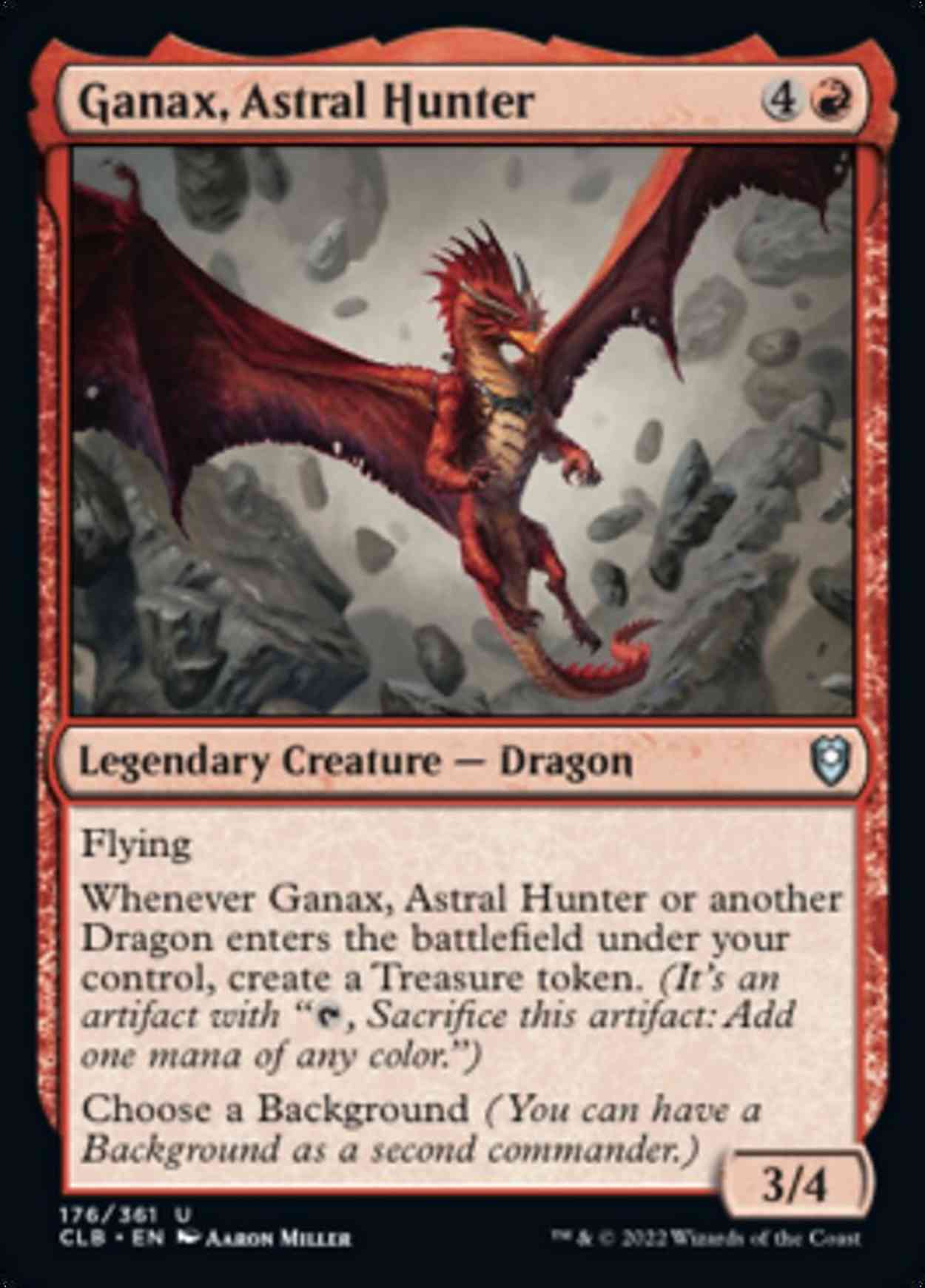 Ganax, Astral Hunter magic card front