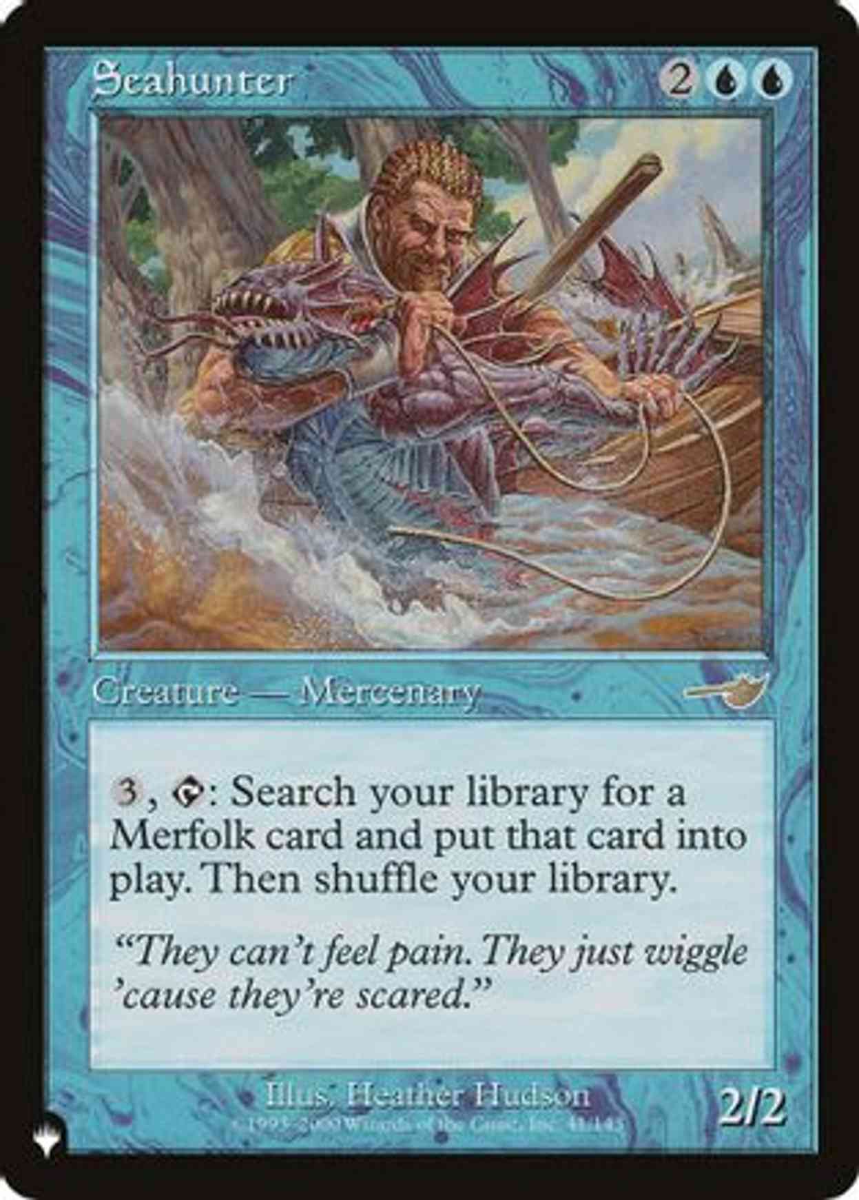Seahunter magic card front