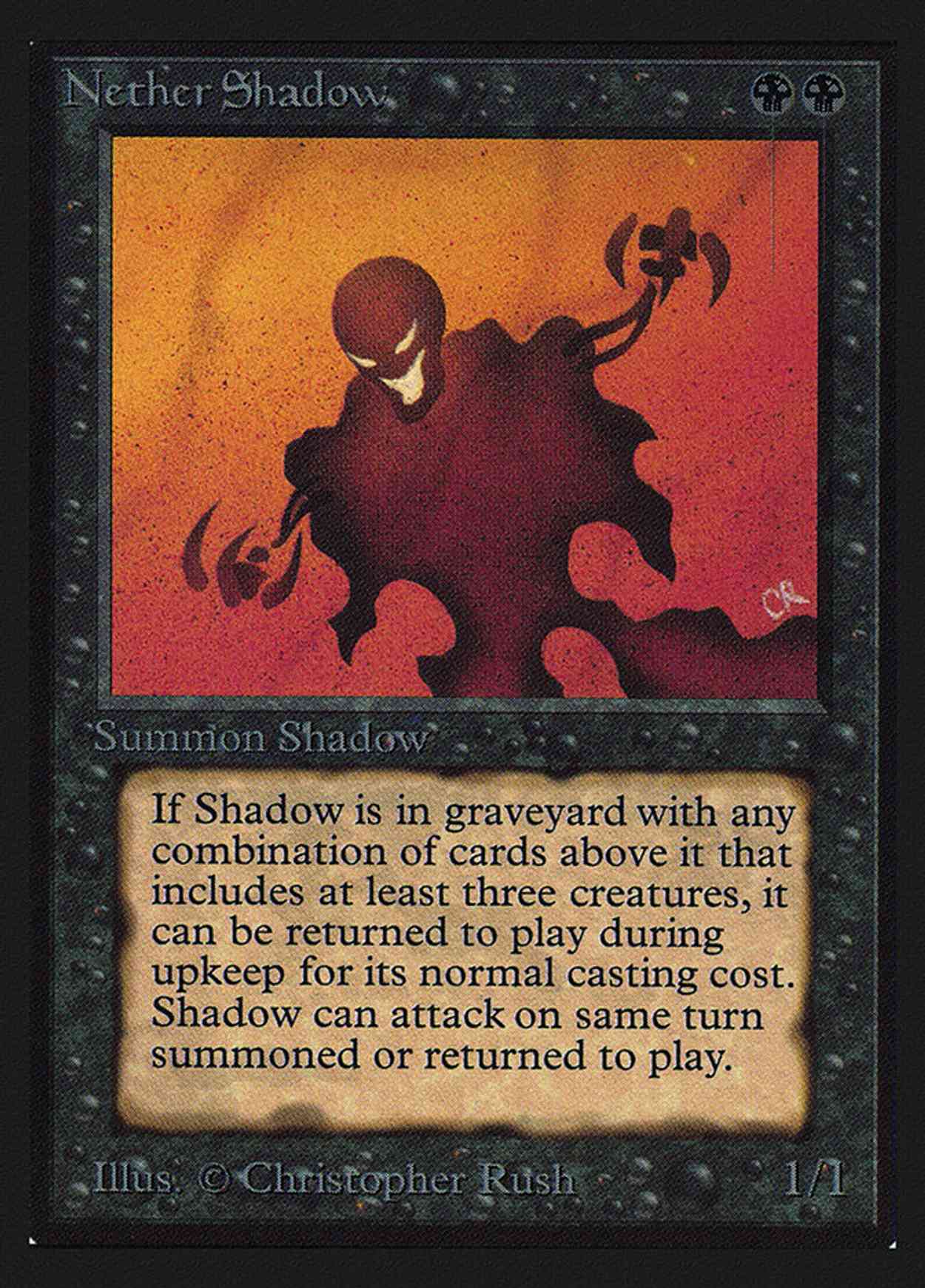 Nether Shadow (IE) magic card front