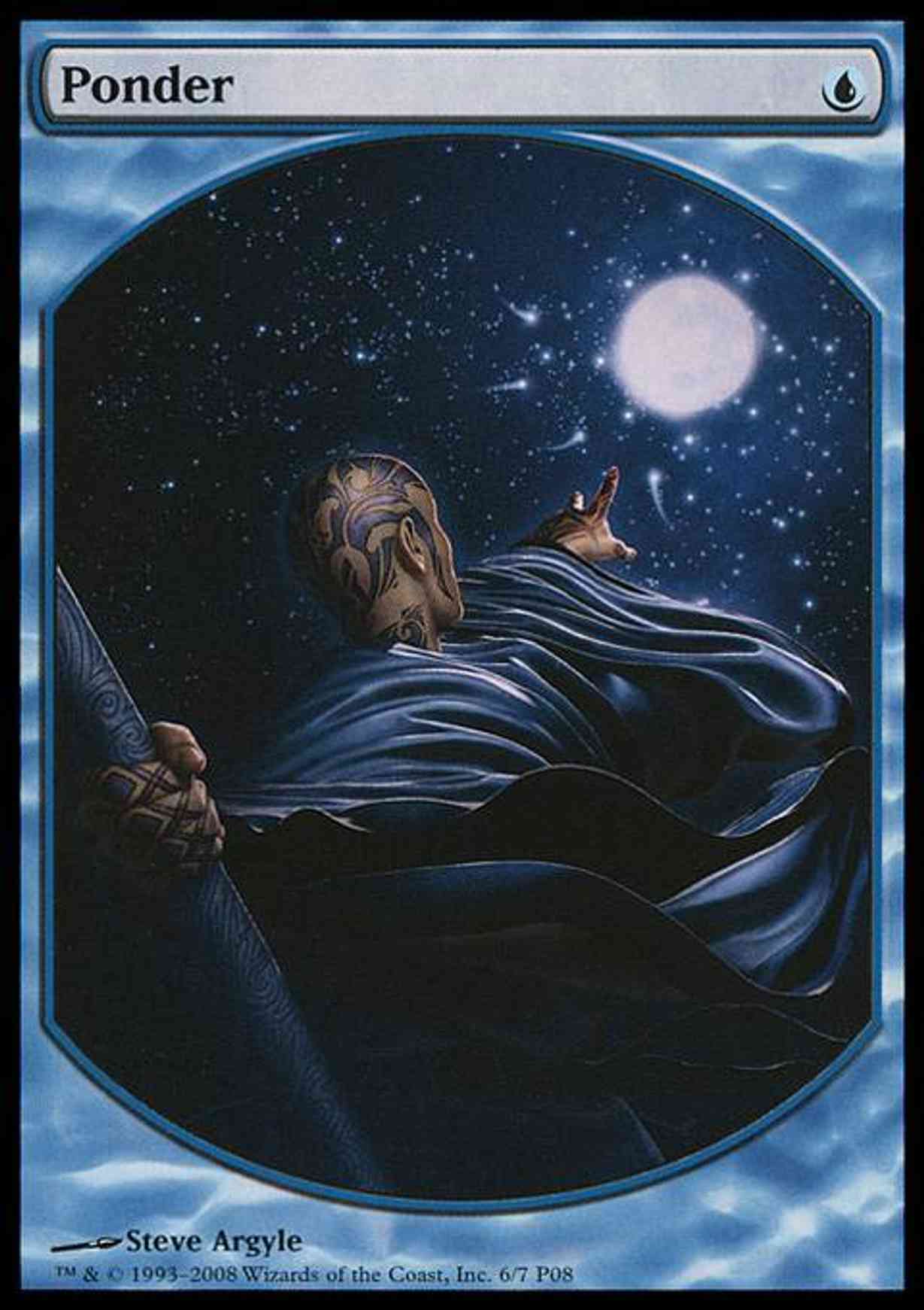 Ponder magic card front