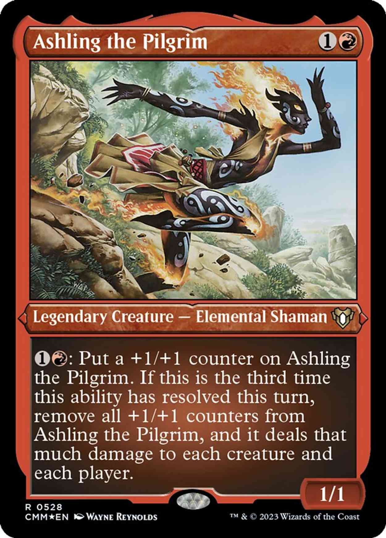 Ashling the Pilgrim (Foil Etched) magic card front