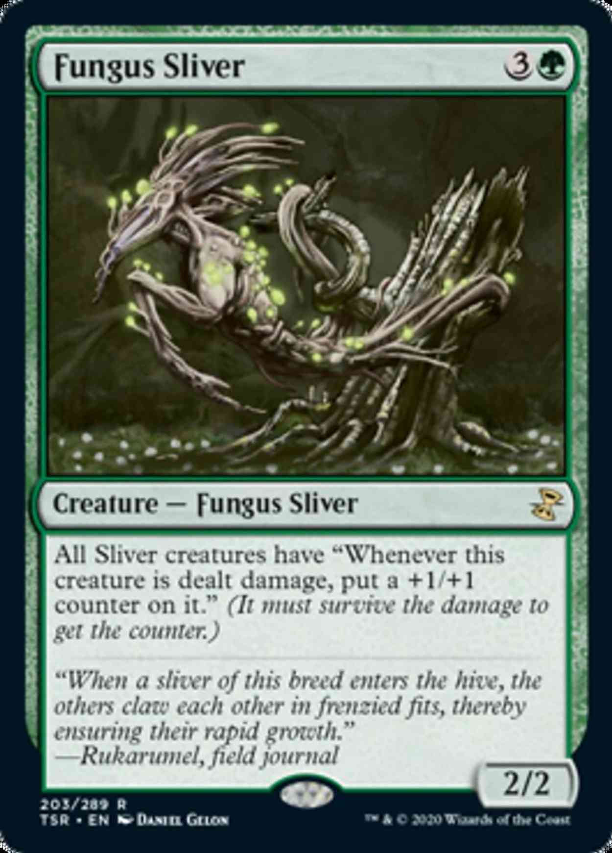Fungus Sliver magic card front