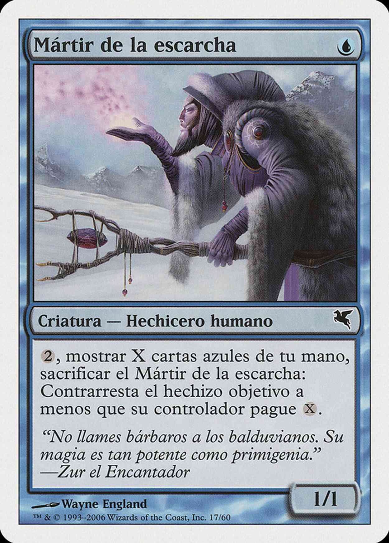 Martyr of Frost (Retro Frame) magic card front