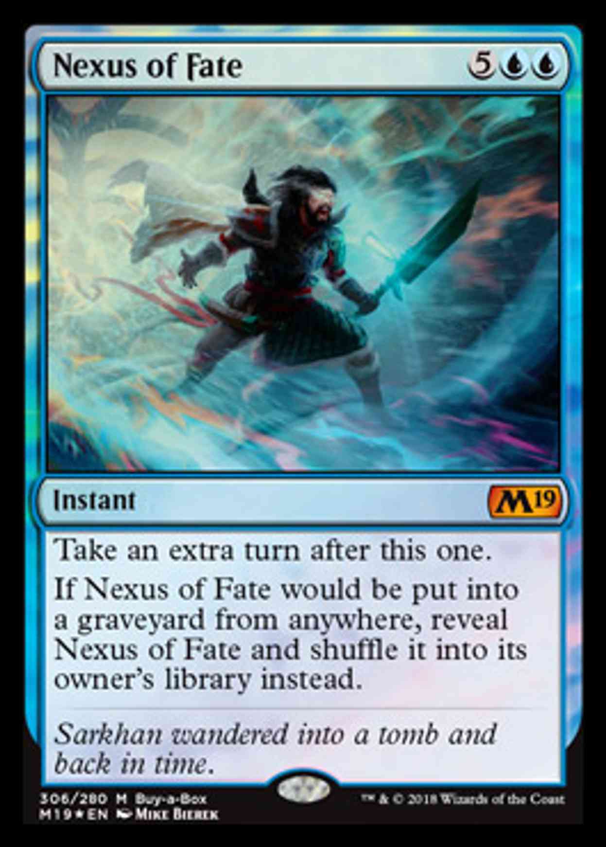 Nexus of Fate magic card front