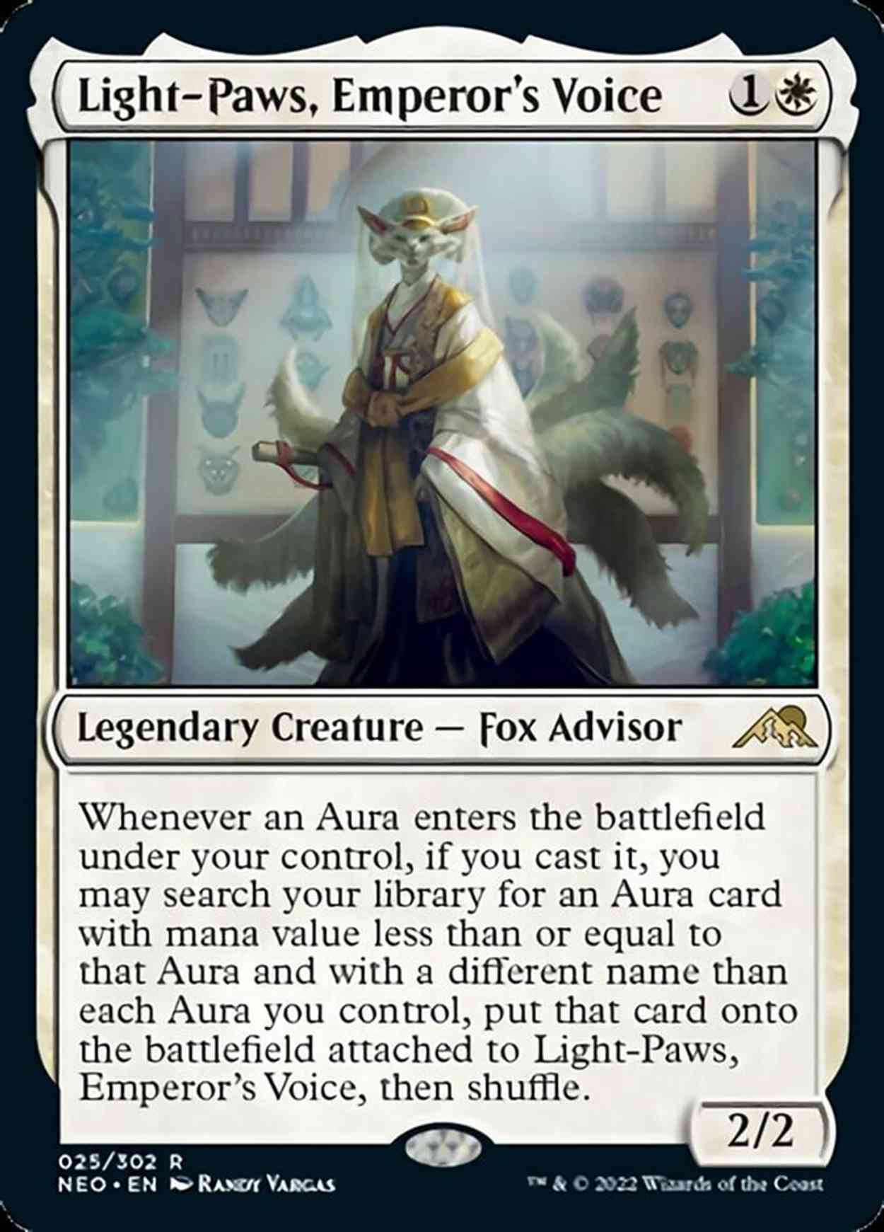 Light-Paws, Emperor's Voice magic card front