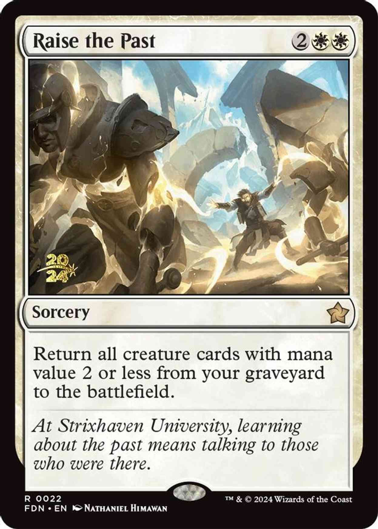 Raise the Past magic card front