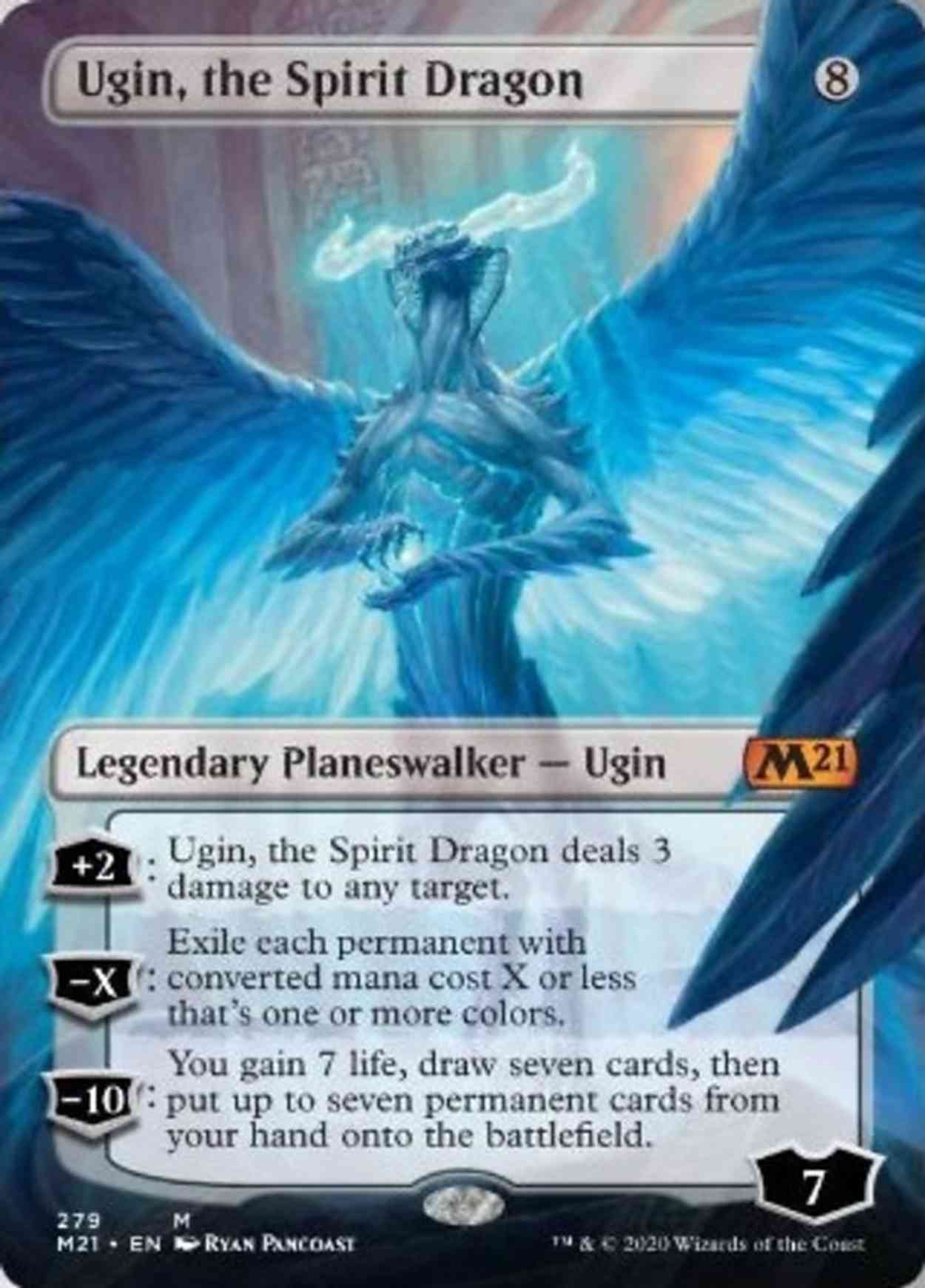 Ugin, the Spirit Dragon (Borderless) magic card front