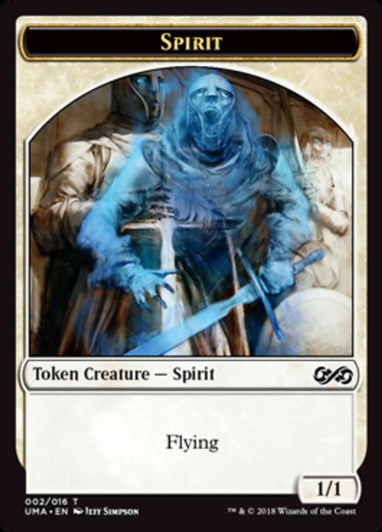 Spirit Token (002) magic card front