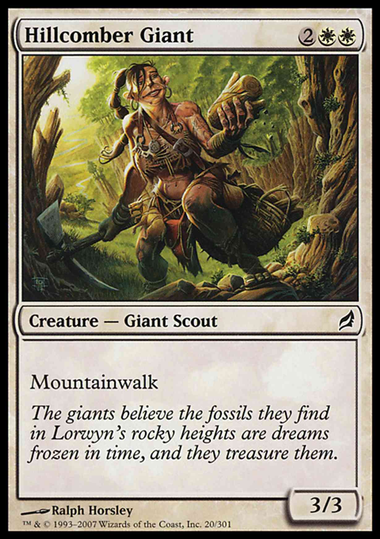 Hillcomber Giant magic card front