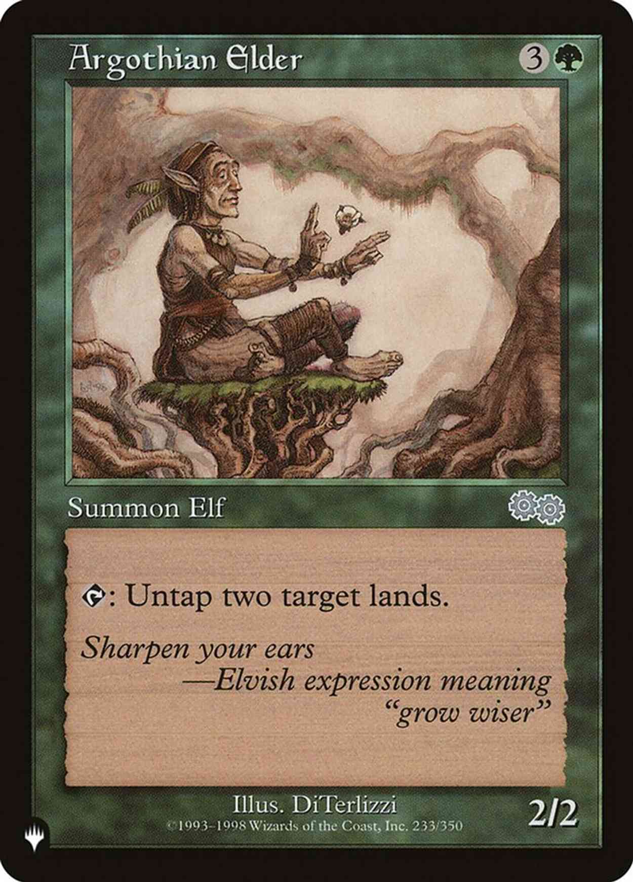 Argothian Elder magic card front