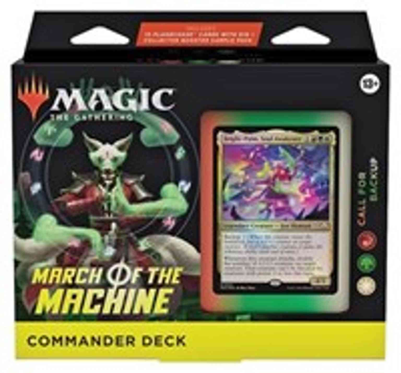 March of the Machine Commander Deck - Call For Backup magic card front