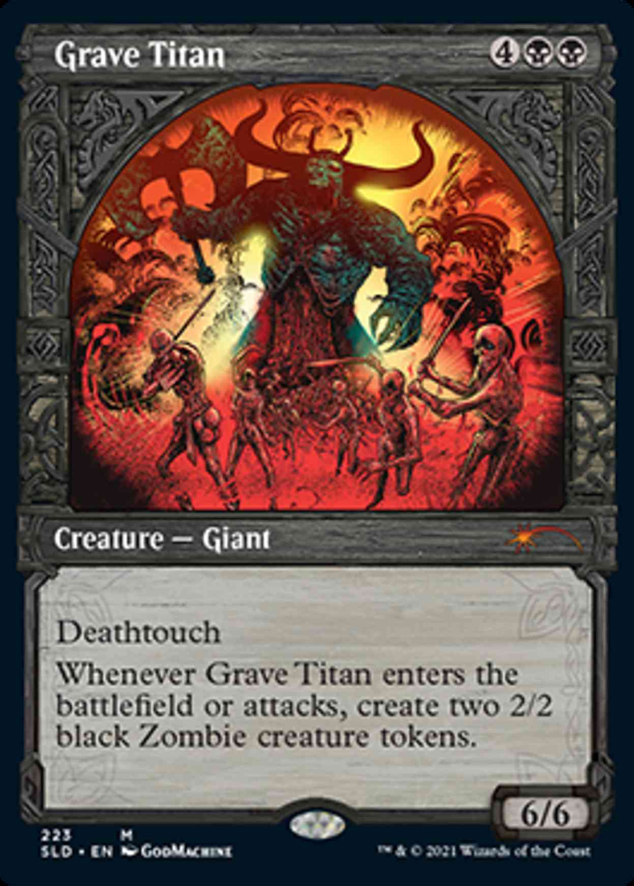 Grave Titan (Showcase) magic card front