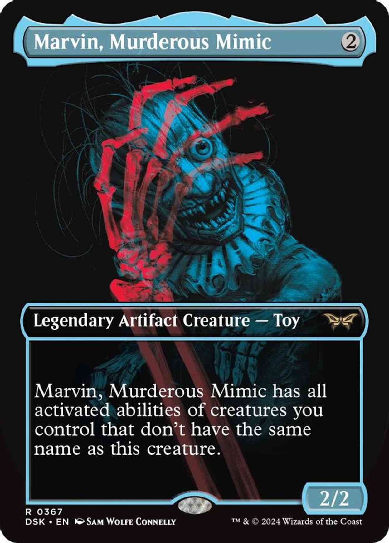 Marvin, Murderous Mimic (Showcase) magic card front