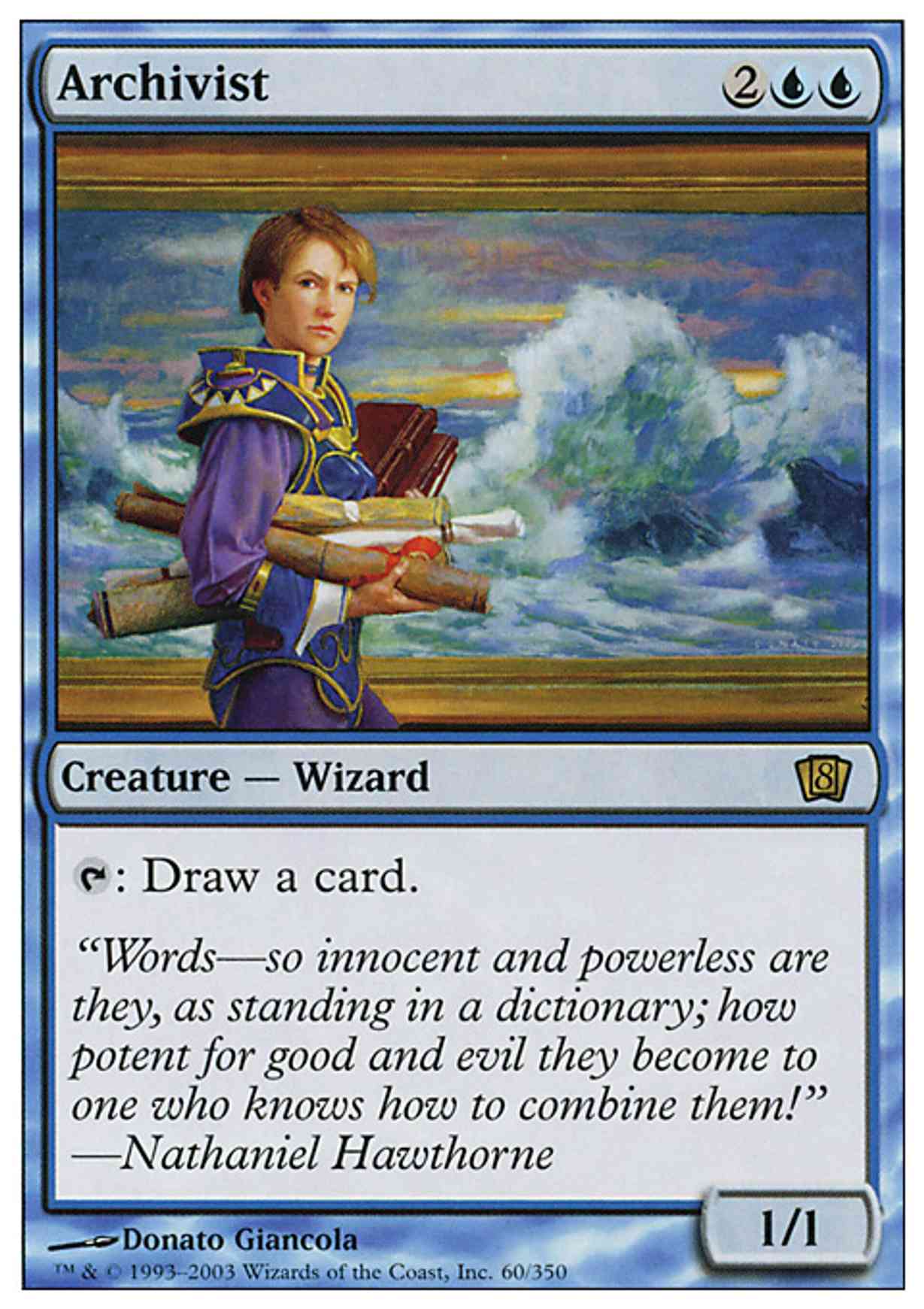 Archivist magic card front