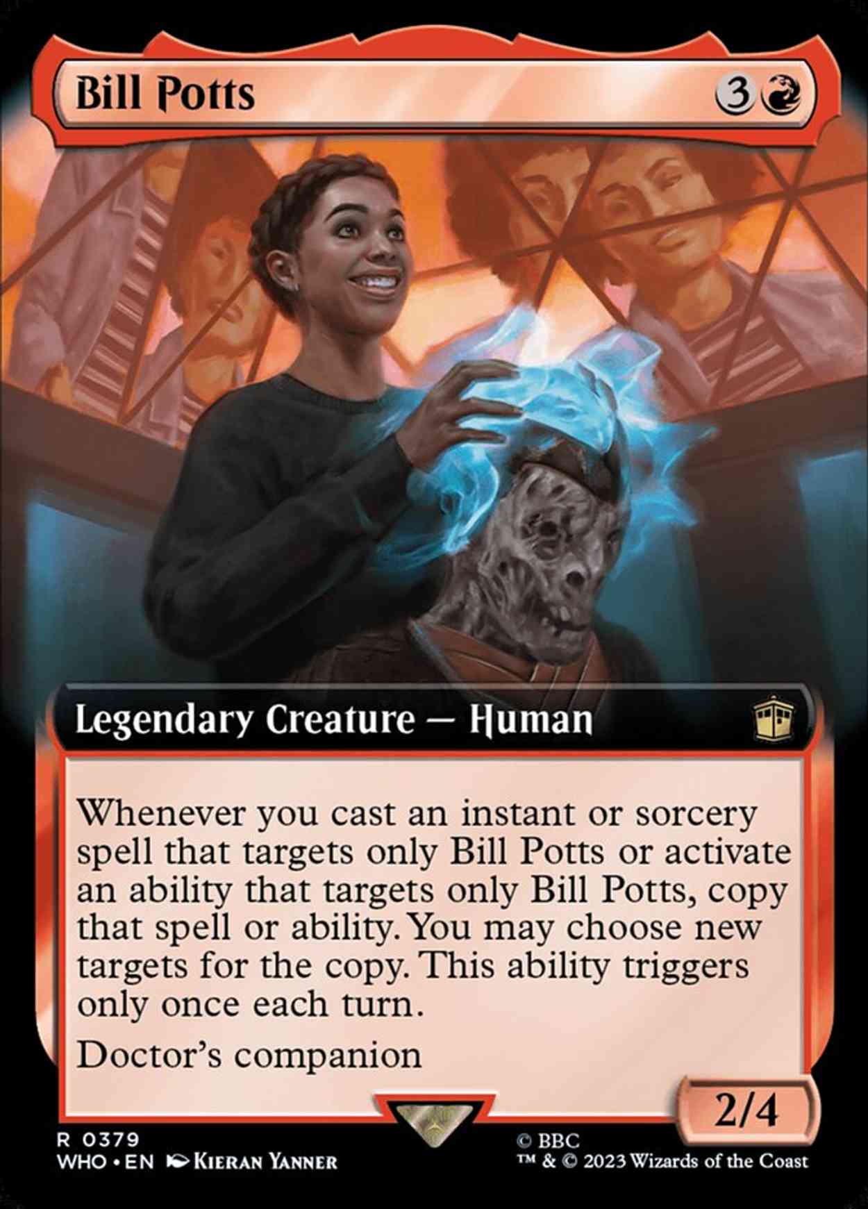 Bill Potts (Extended Art) magic card front