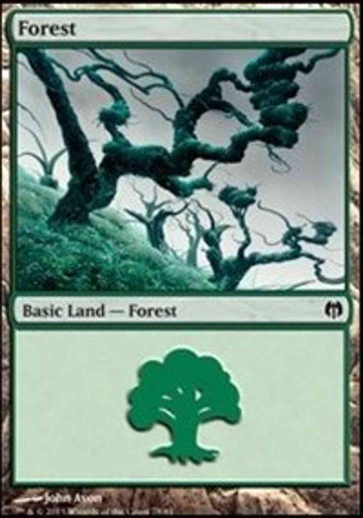 Forest (78) magic card front