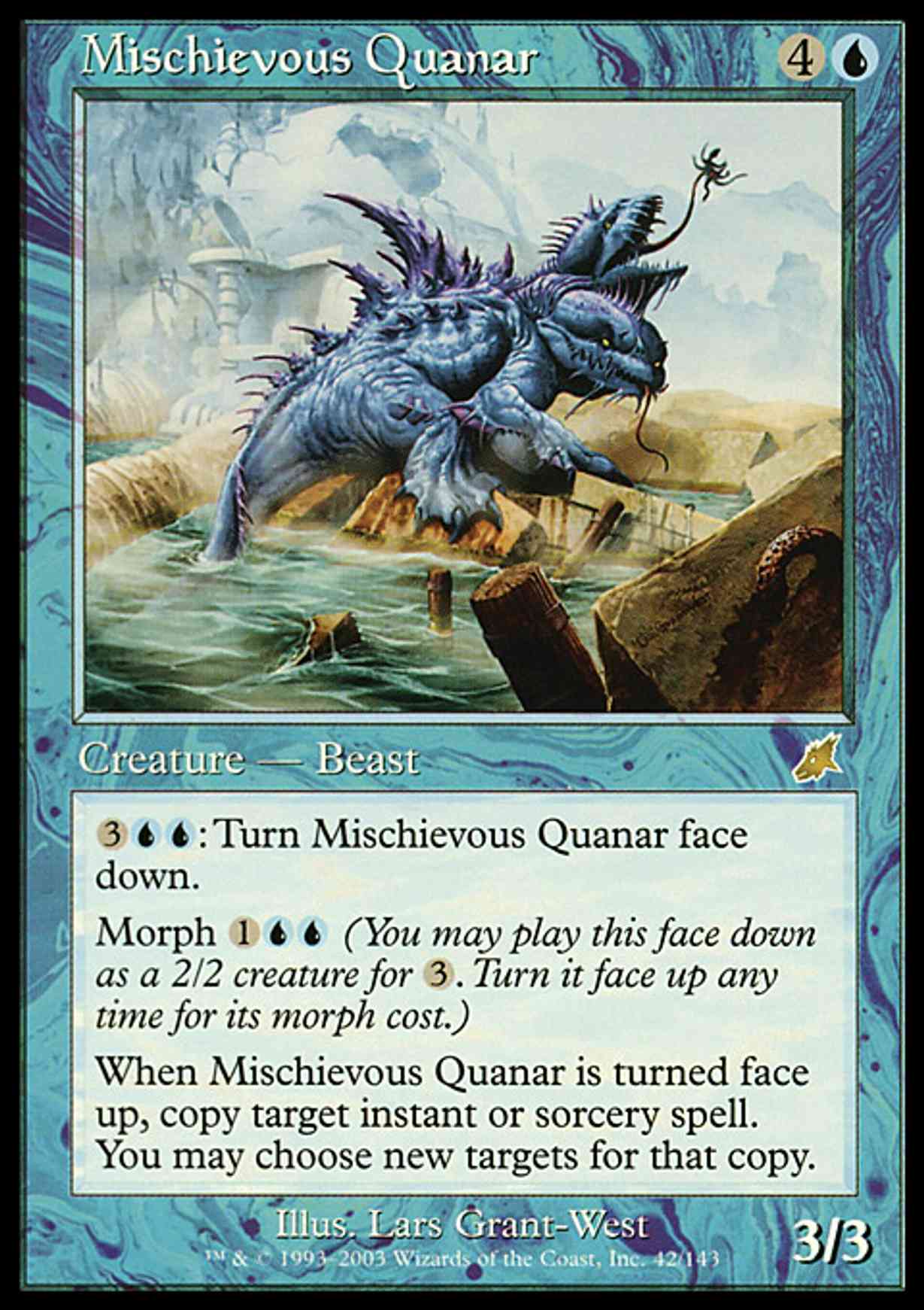 Mischievous Quanar magic card front