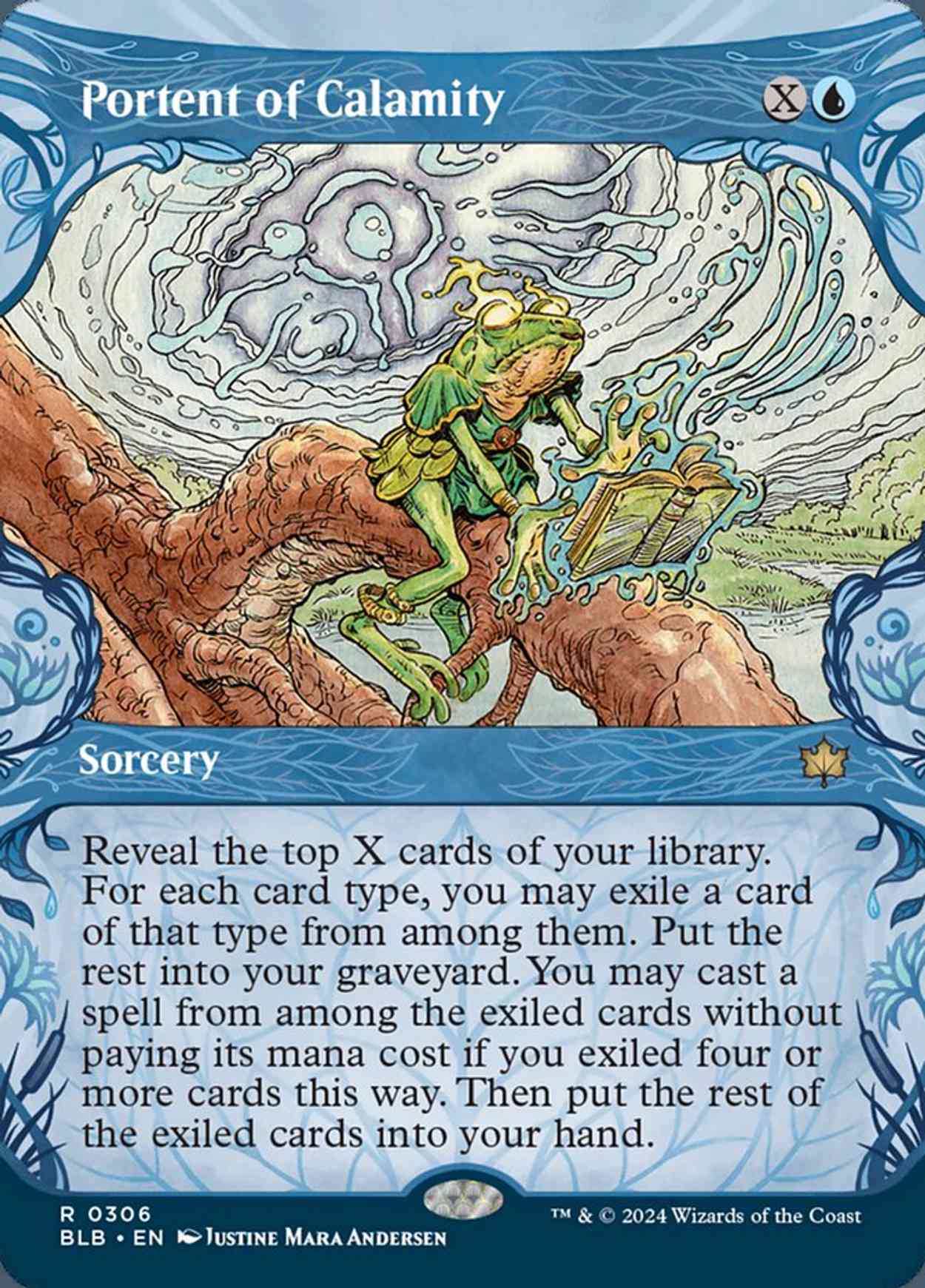 Portent of Calamity magic card front