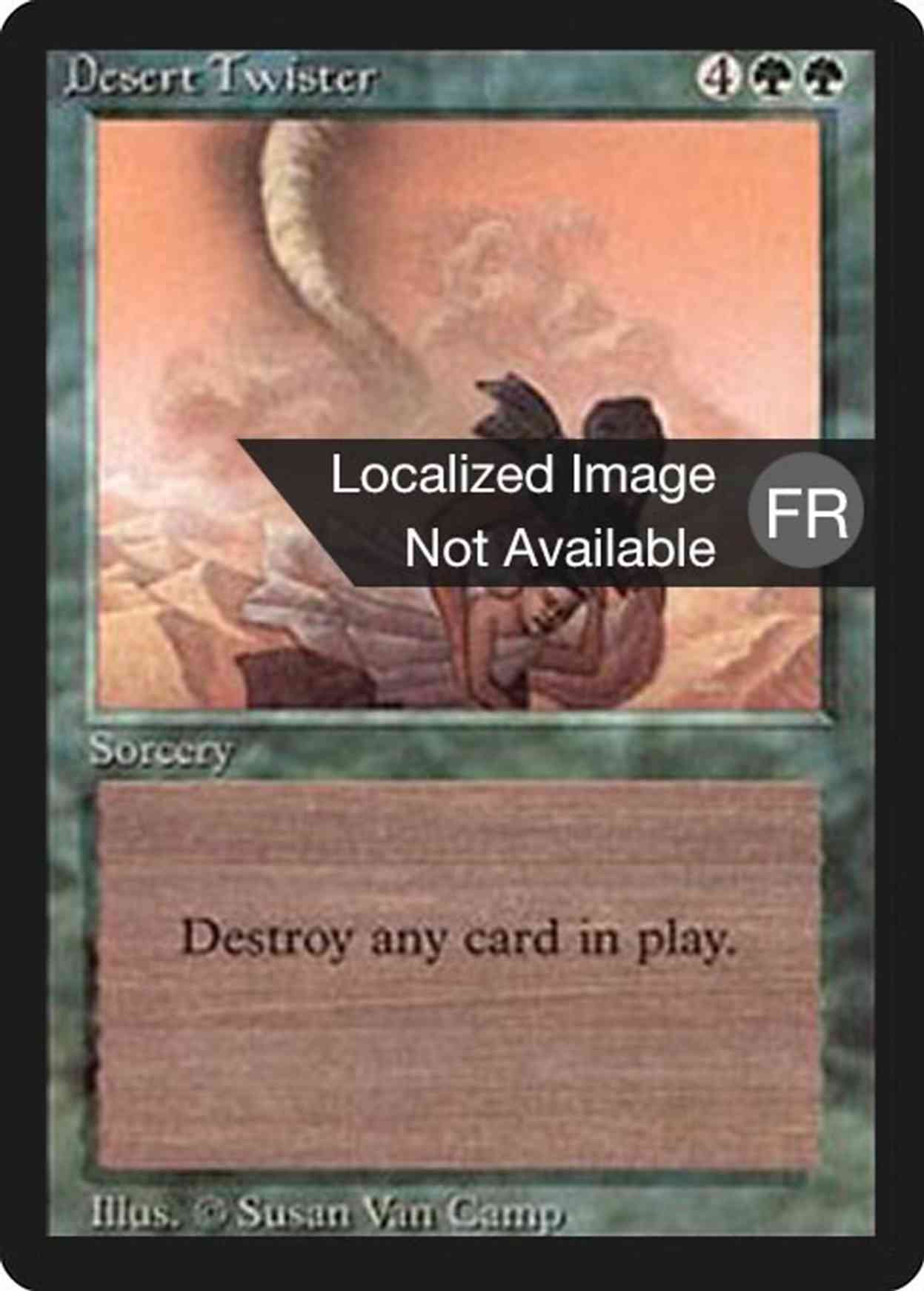 Desert Twister magic card front