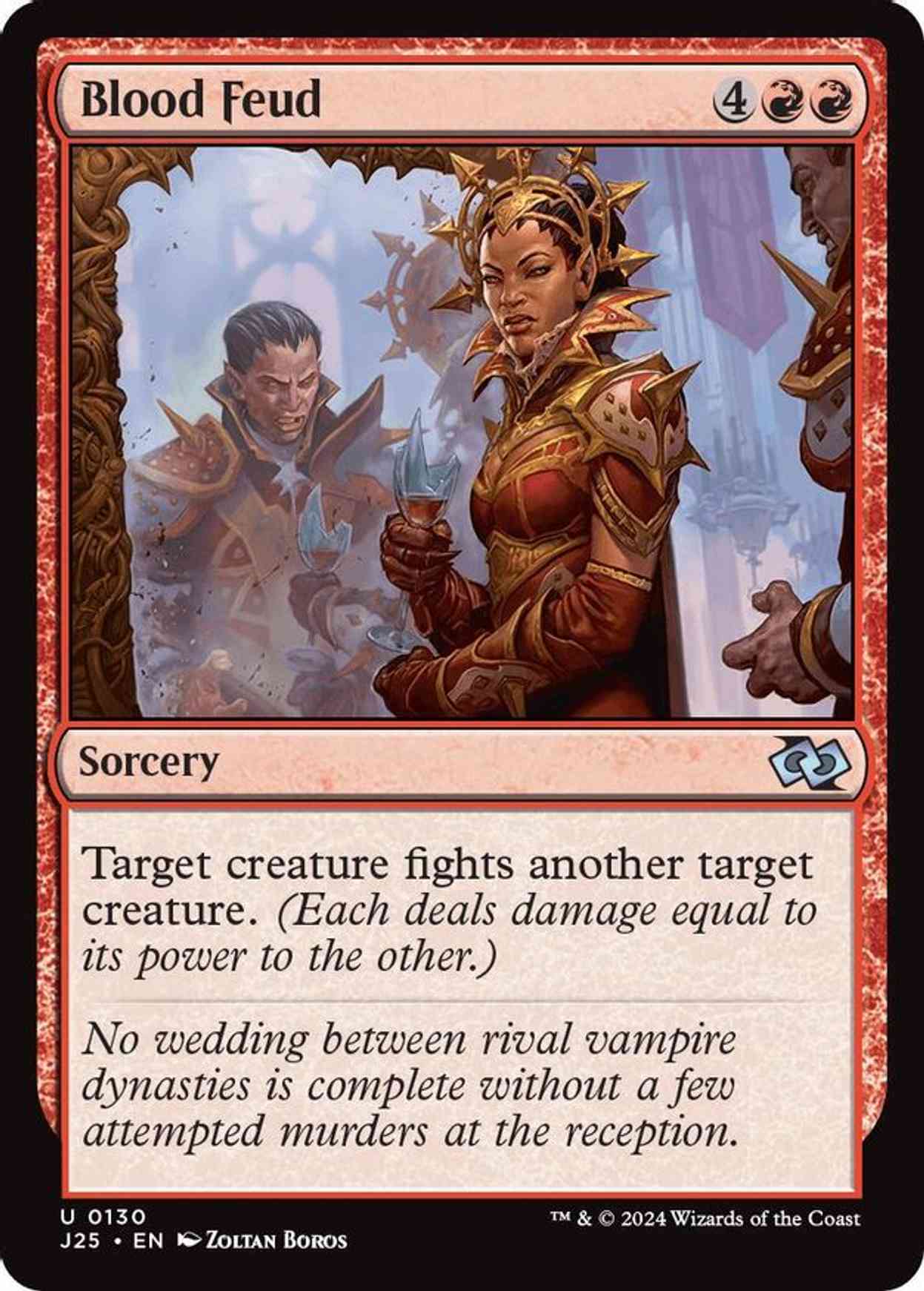 Blood Feud magic card front