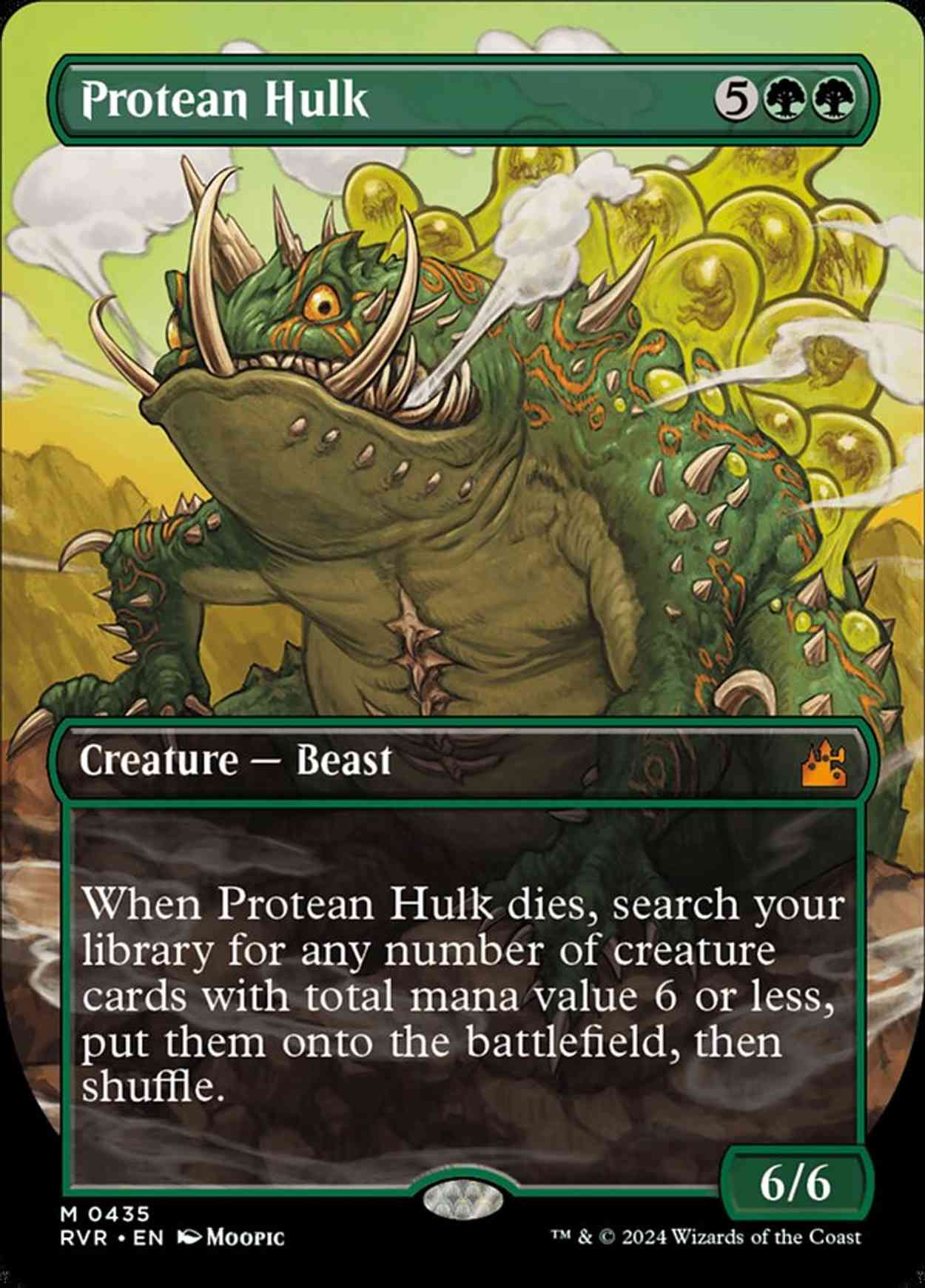 Protean Hulk (Anime Borderless) magic card front