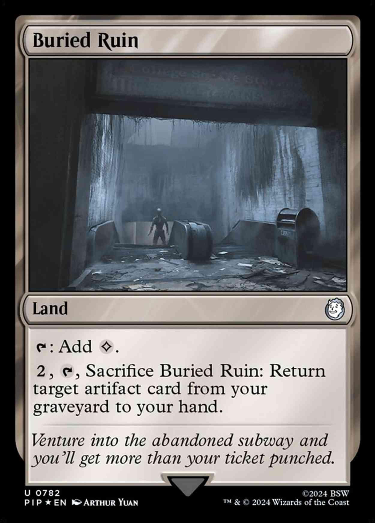 Buried Ruin (Surge Foil) magic card front