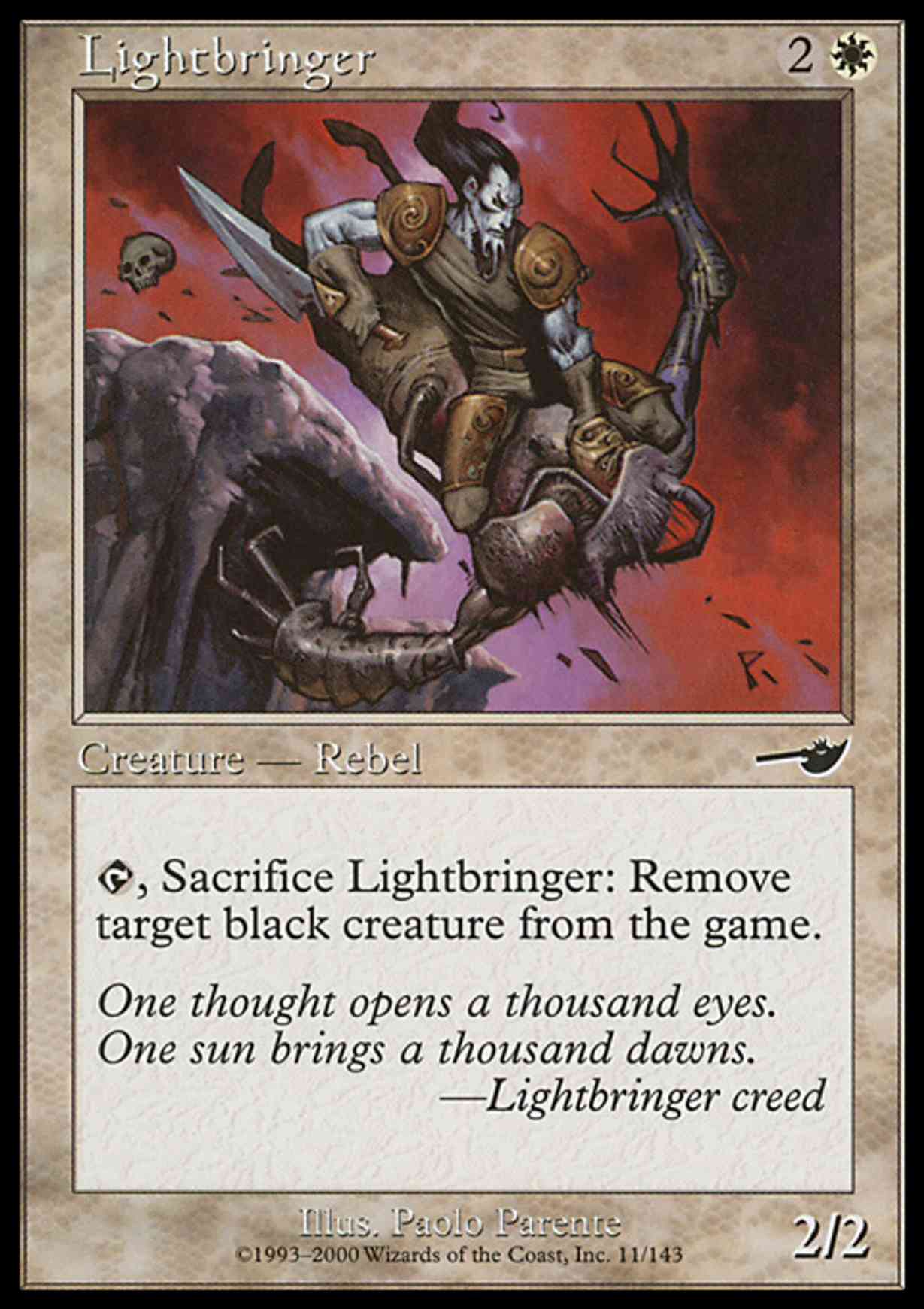 Lightbringer magic card front