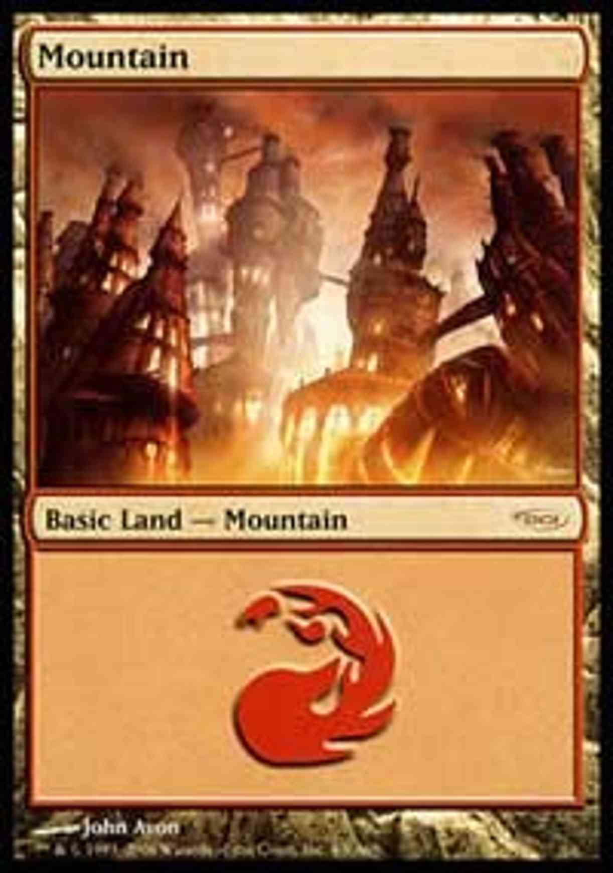 Mountain (2006) magic card front