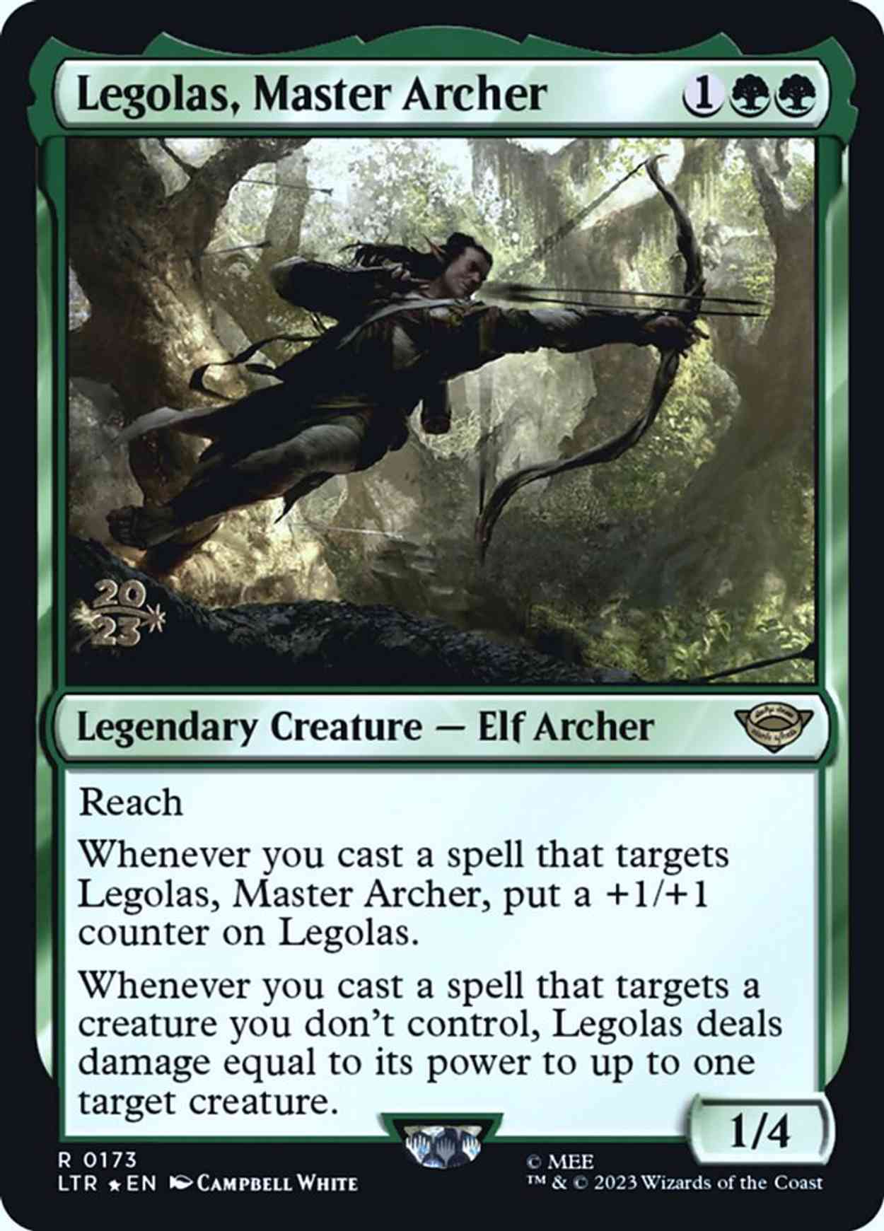 Legolas, Master Archer magic card front