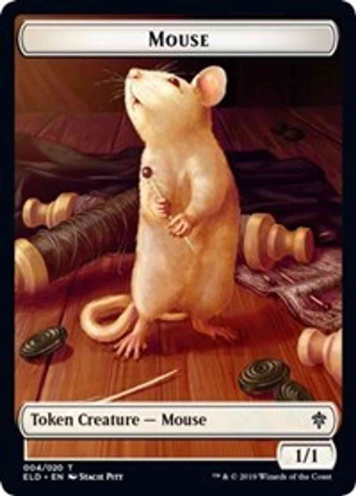 Mouse Token magic card front