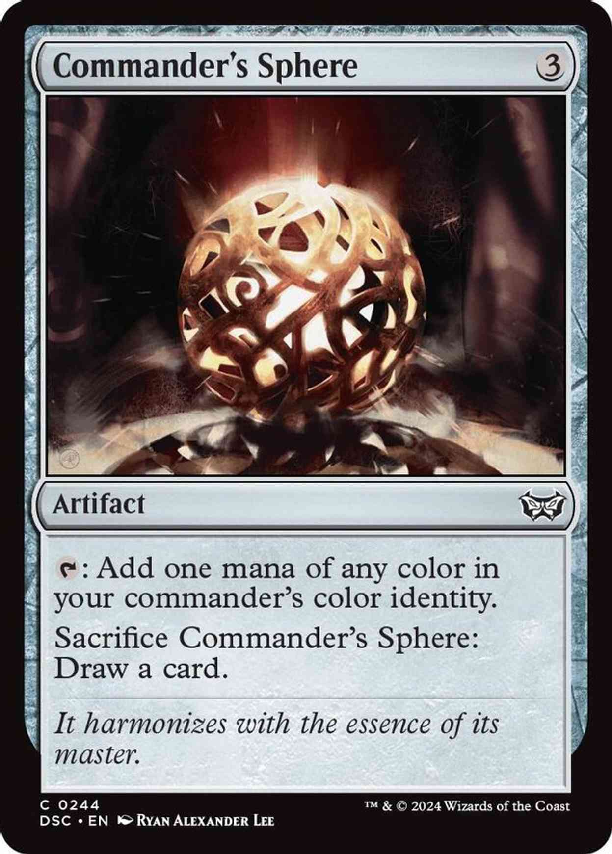 Commander's Sphere magic card front