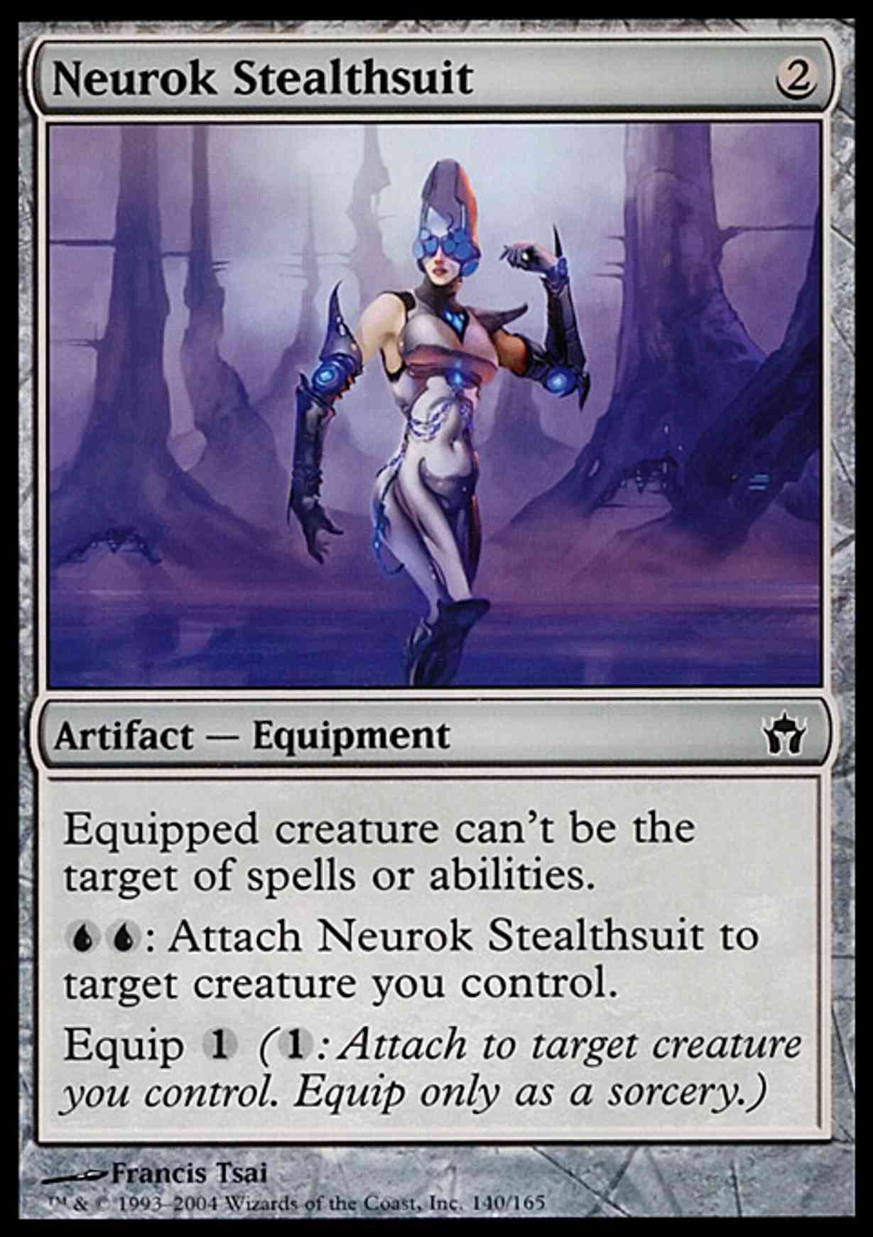 Neurok Stealthsuit magic card front