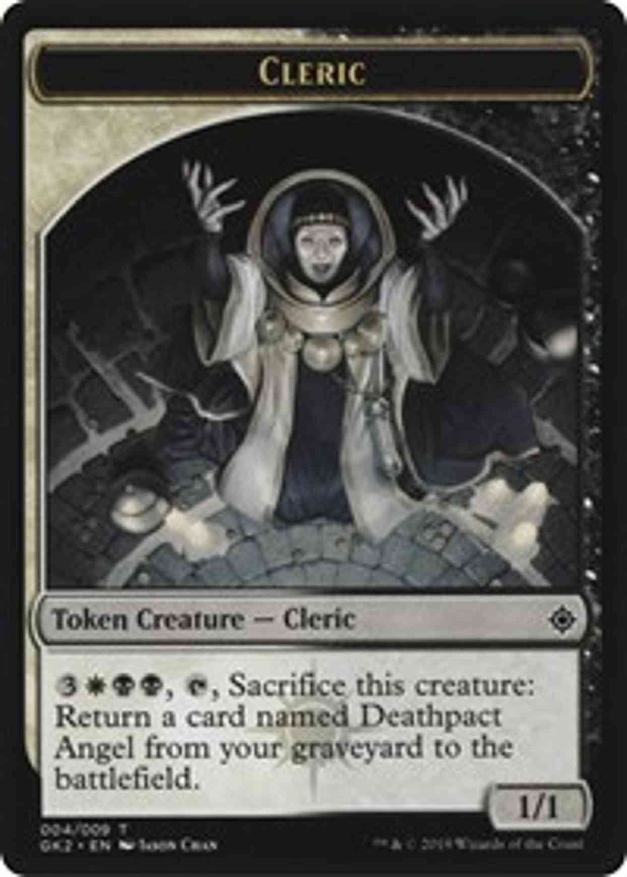 Cleric // Treasure Token magic card front