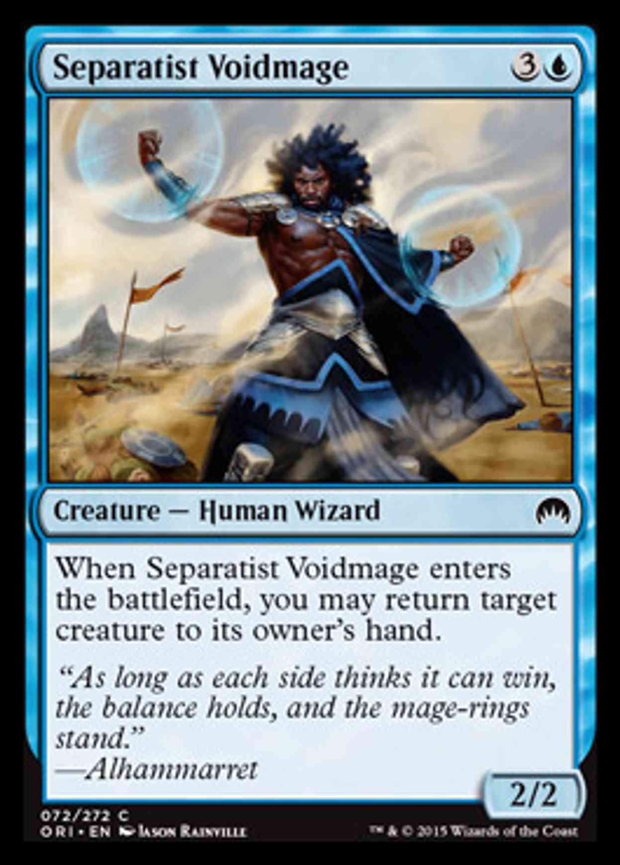 Separatist Voidmage magic card front