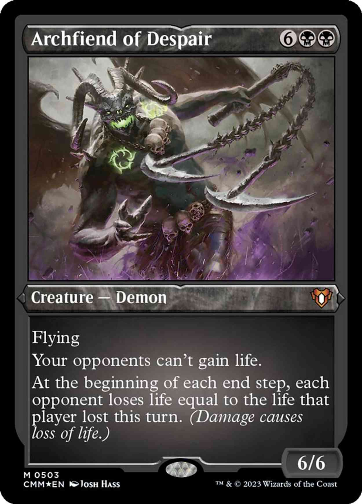 Archfiend of Despair (Foil Etched) magic card front