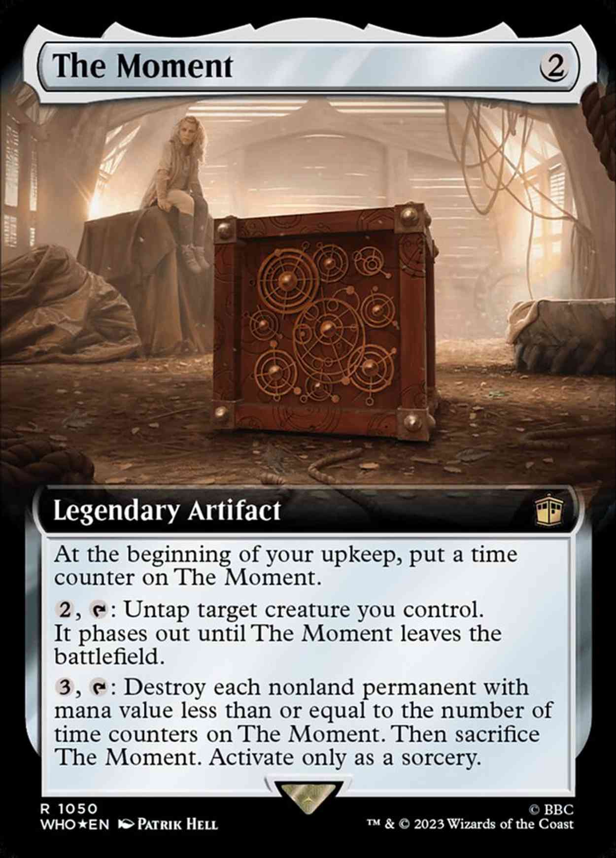 The Moment (Extended Art) (Surge Foil) magic card front