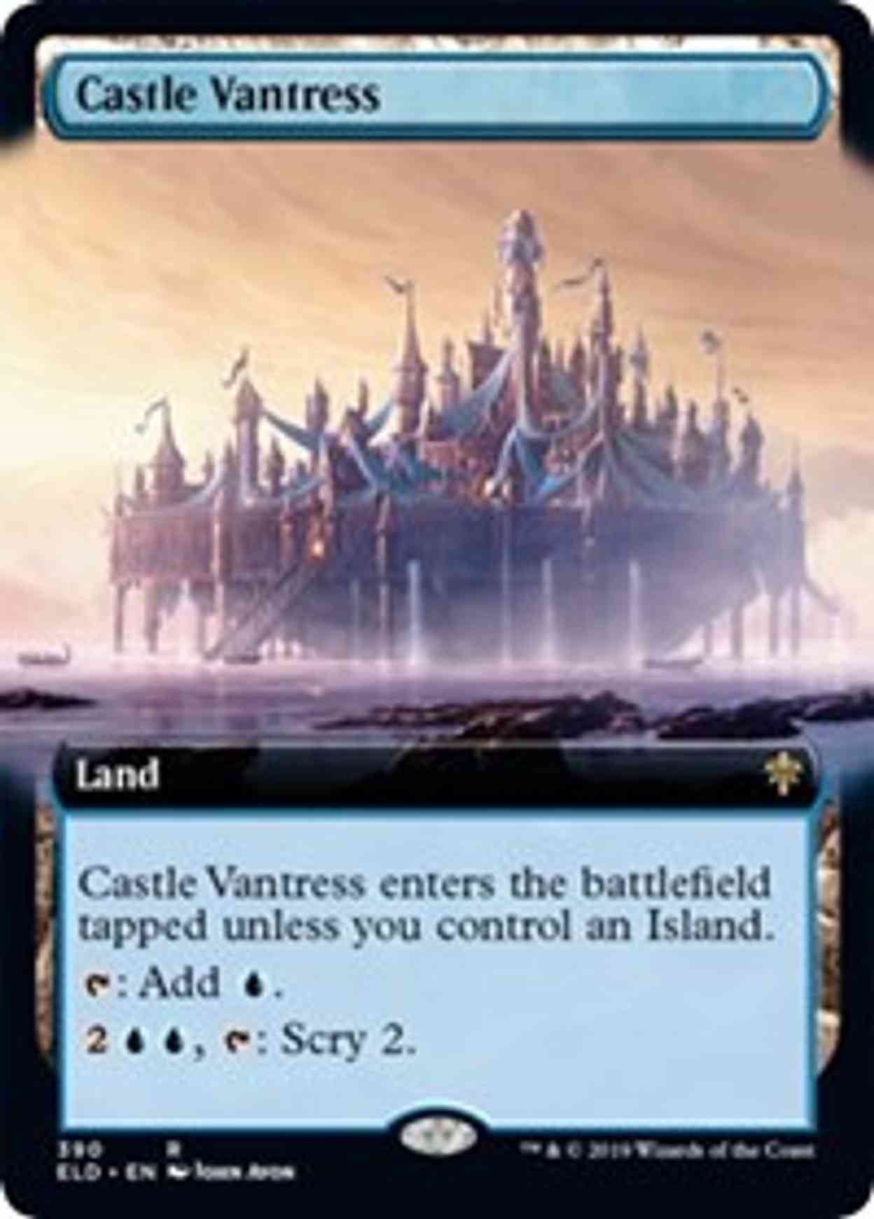 Castle Vantress (Extended Art) magic card front