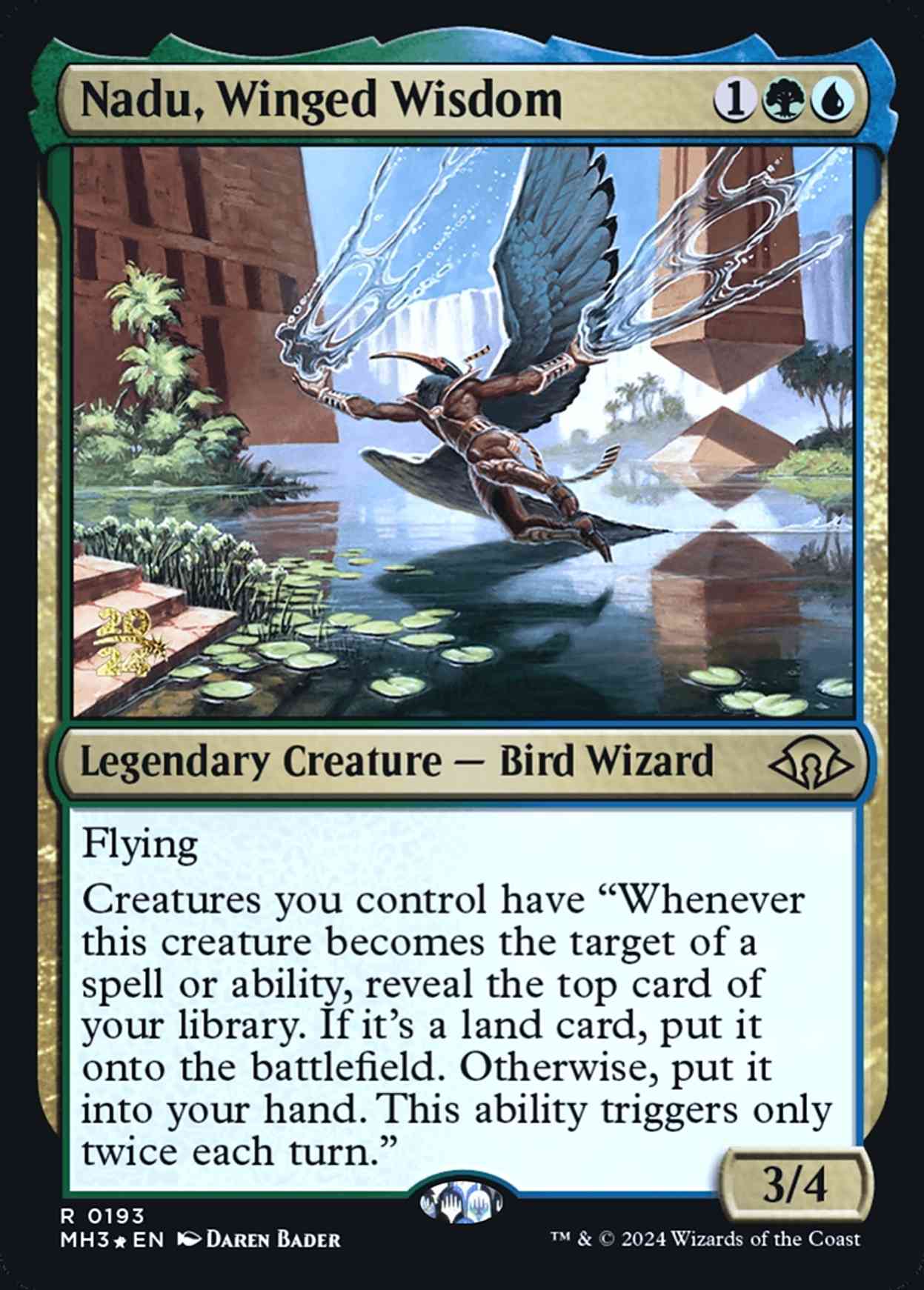 Nadu, Winged Wisdom magic card front