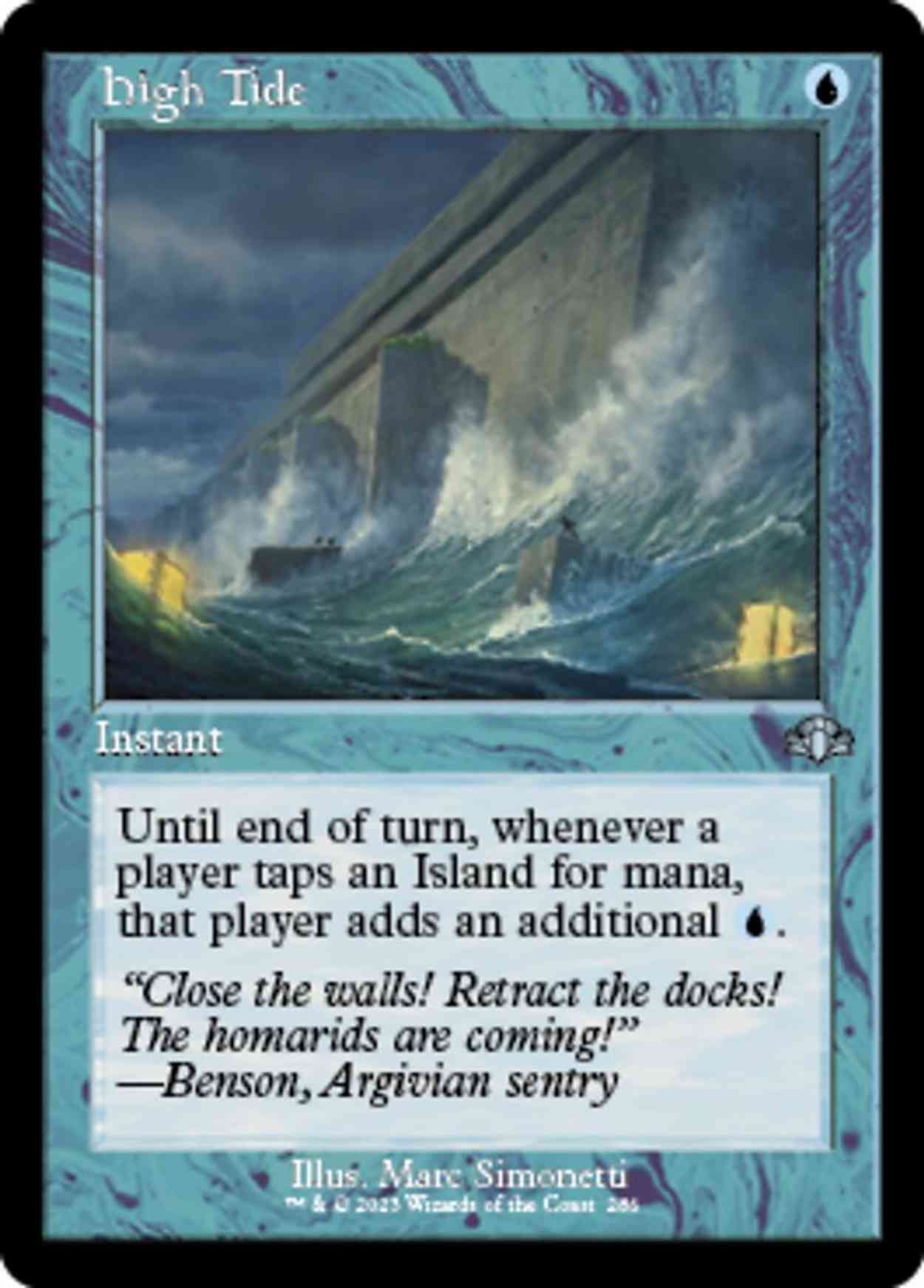 High Tide (Retro Frame) magic card front