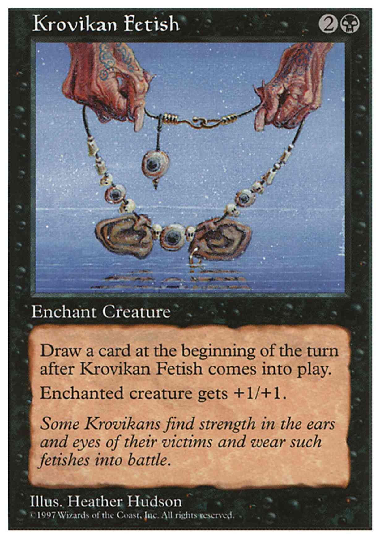 Krovikan Fetish magic card front