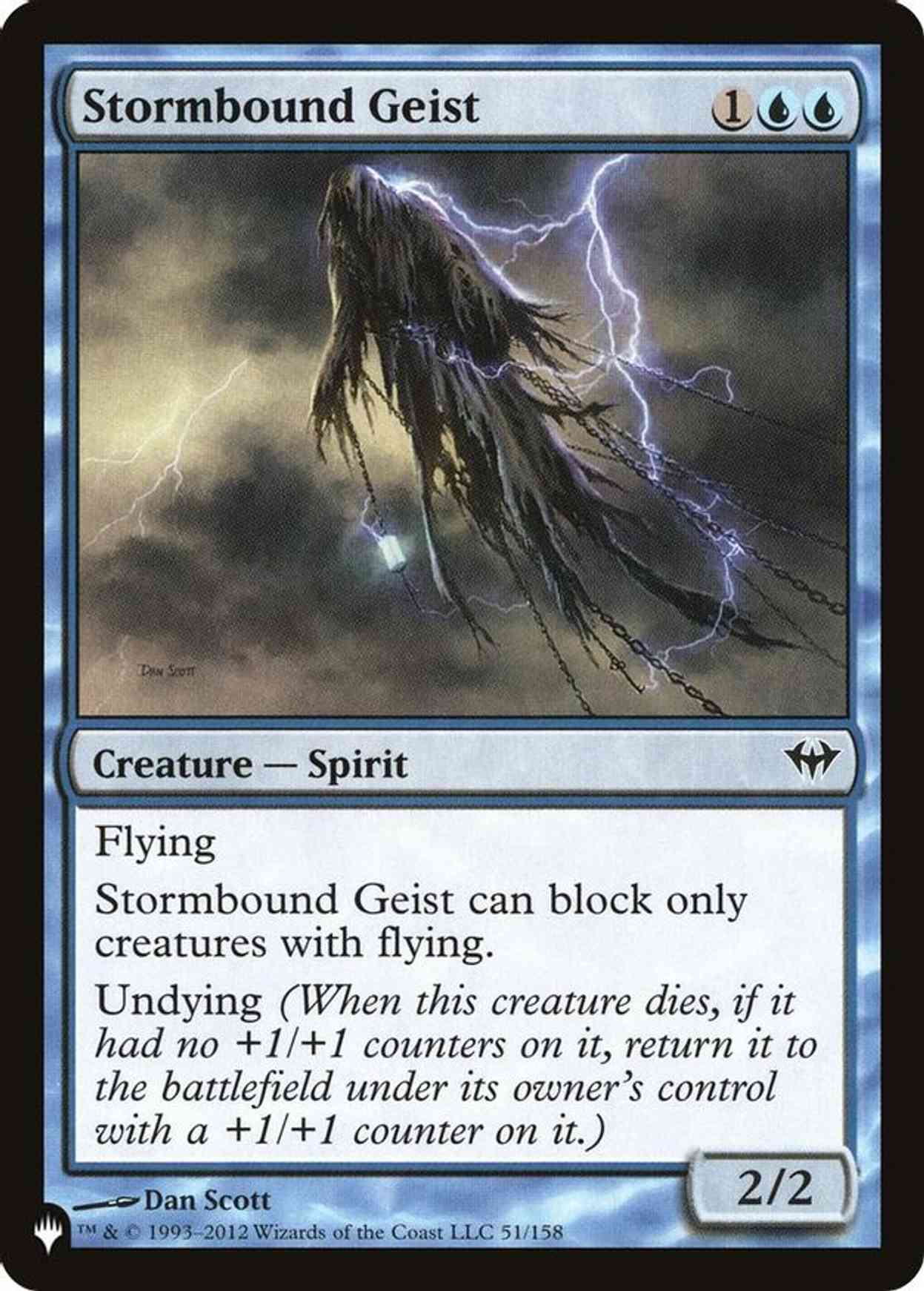 Stormbound Geist magic card front