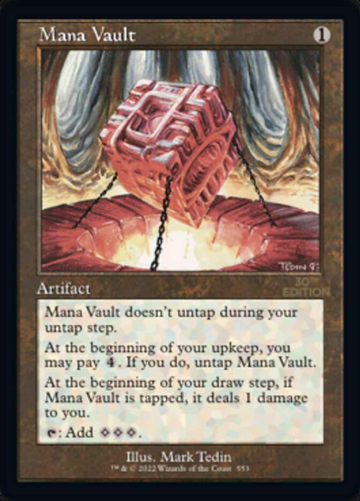 Mana Vault (Retro Frame) magic card front