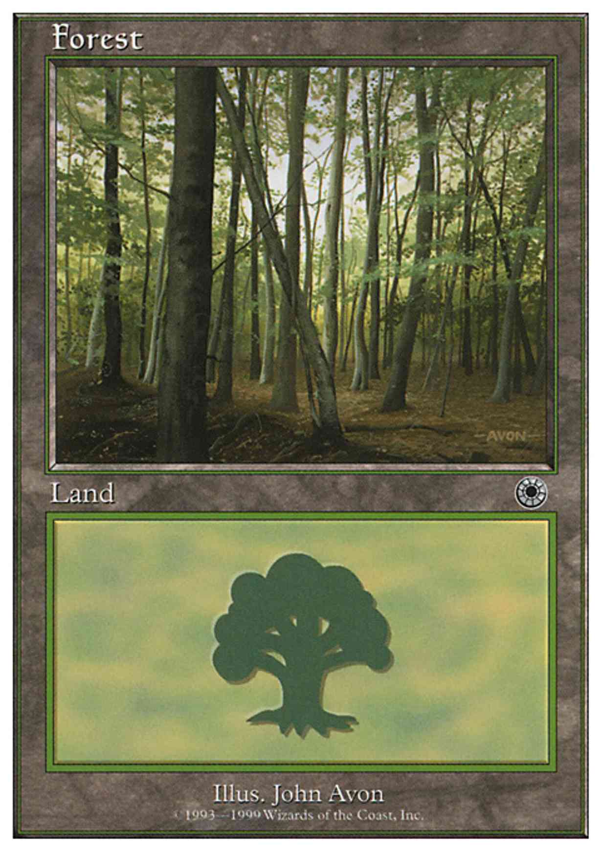 Forest (103) magic card front