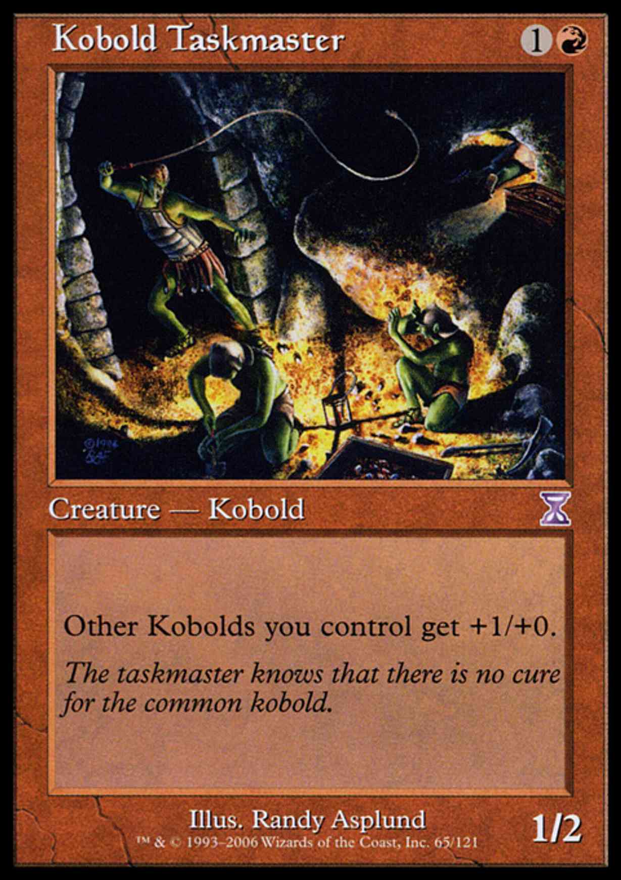 Kobold Taskmaster magic card front
