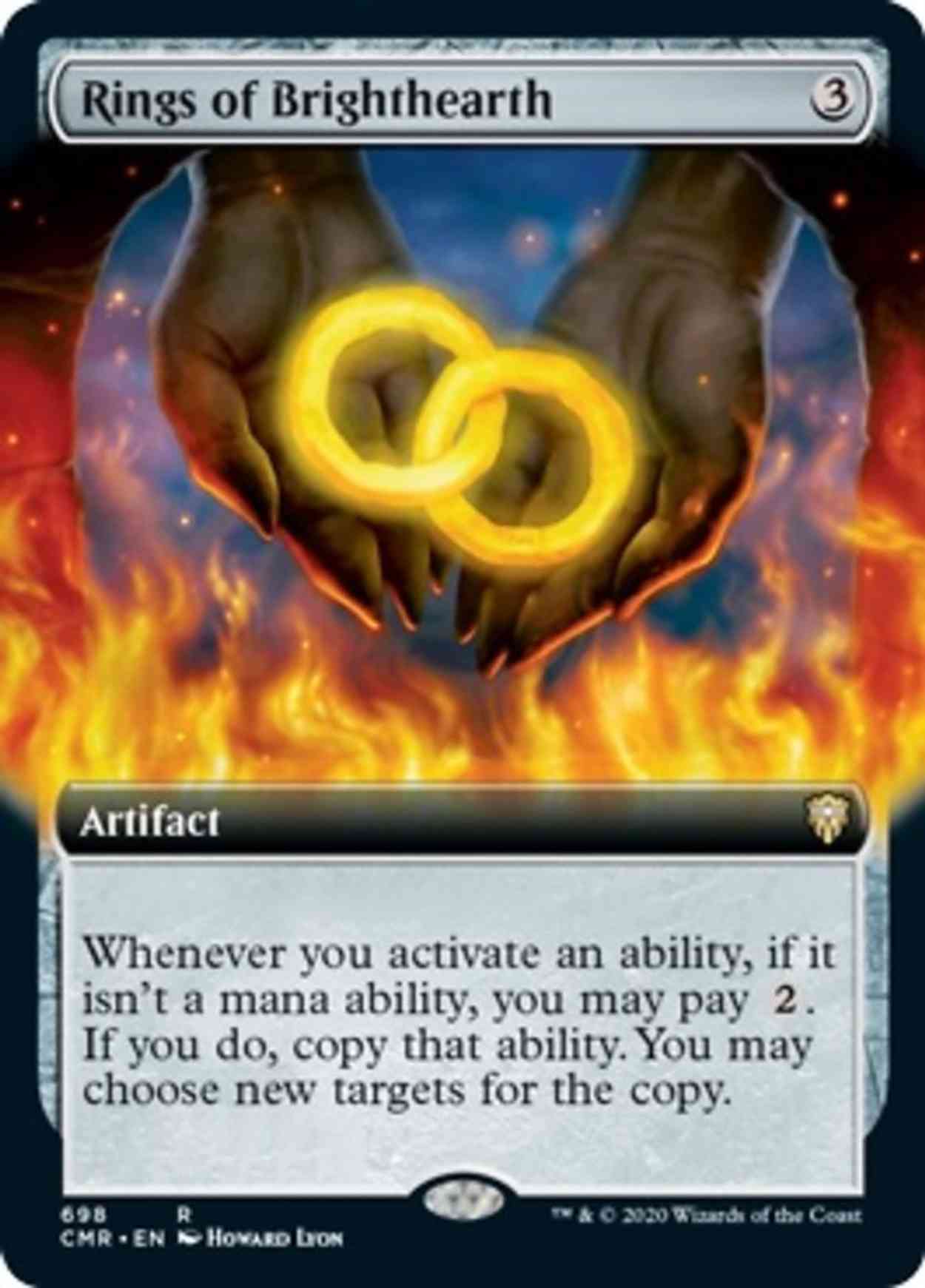 Rings of Brighthearth (Extended Art) magic card front