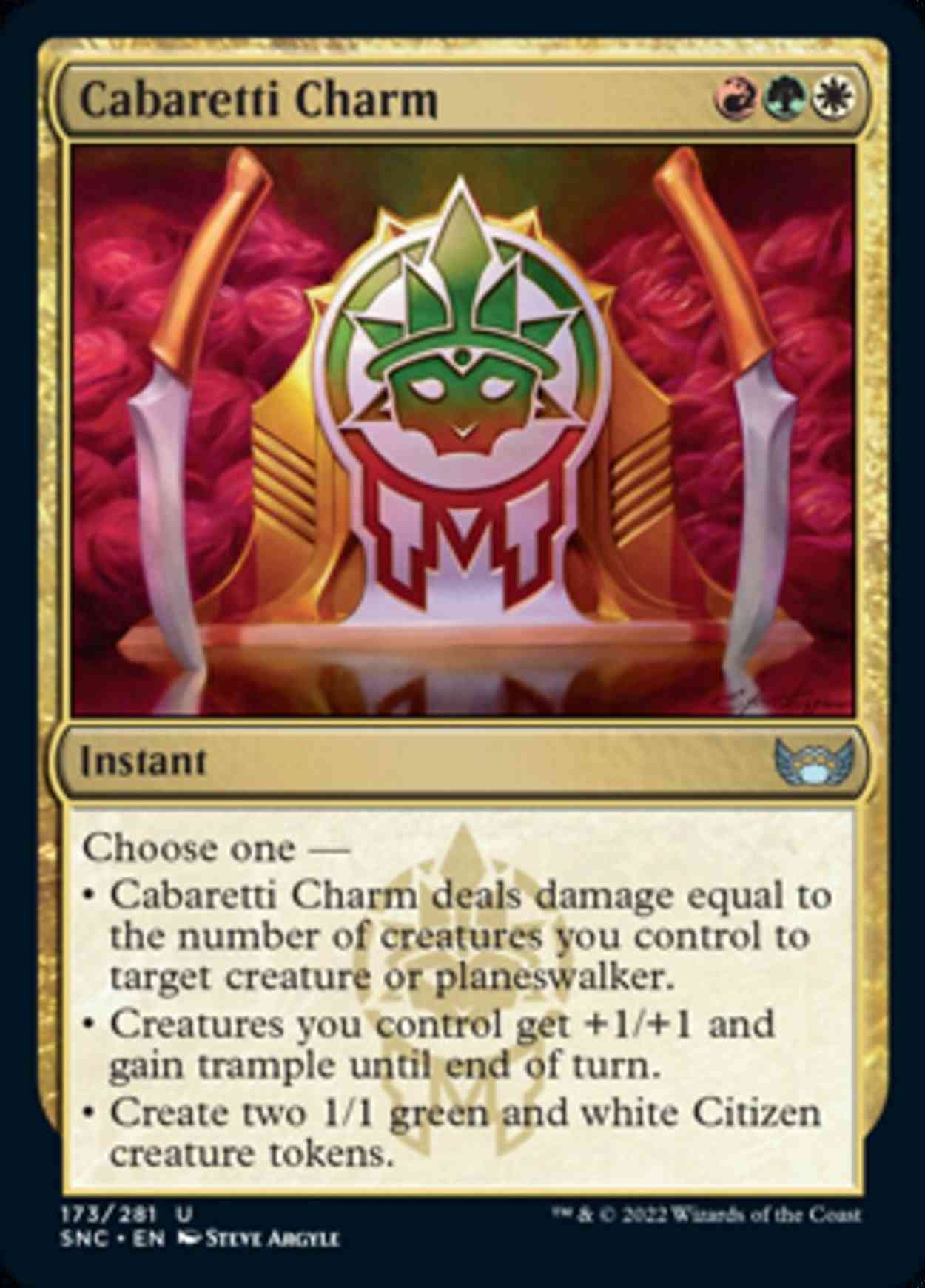Cabaretti Charm magic card front