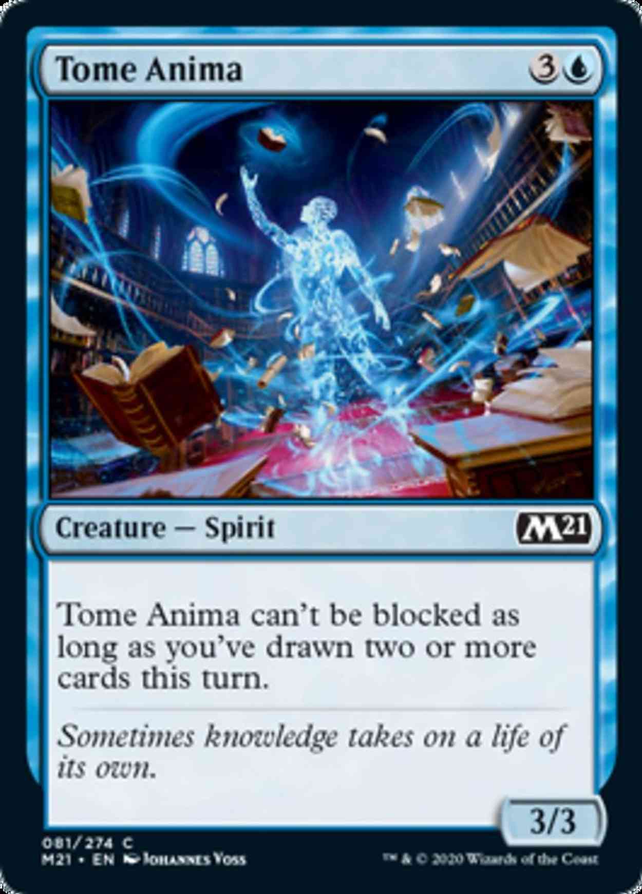 Tome Anima magic card front