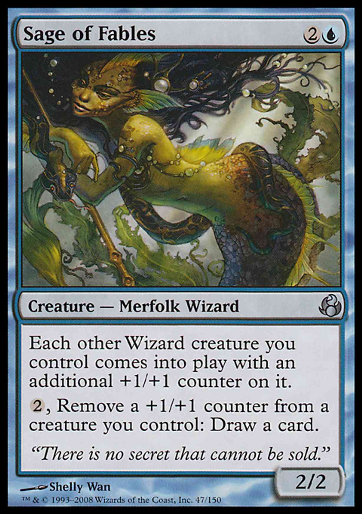 Sage of Fables magic card front