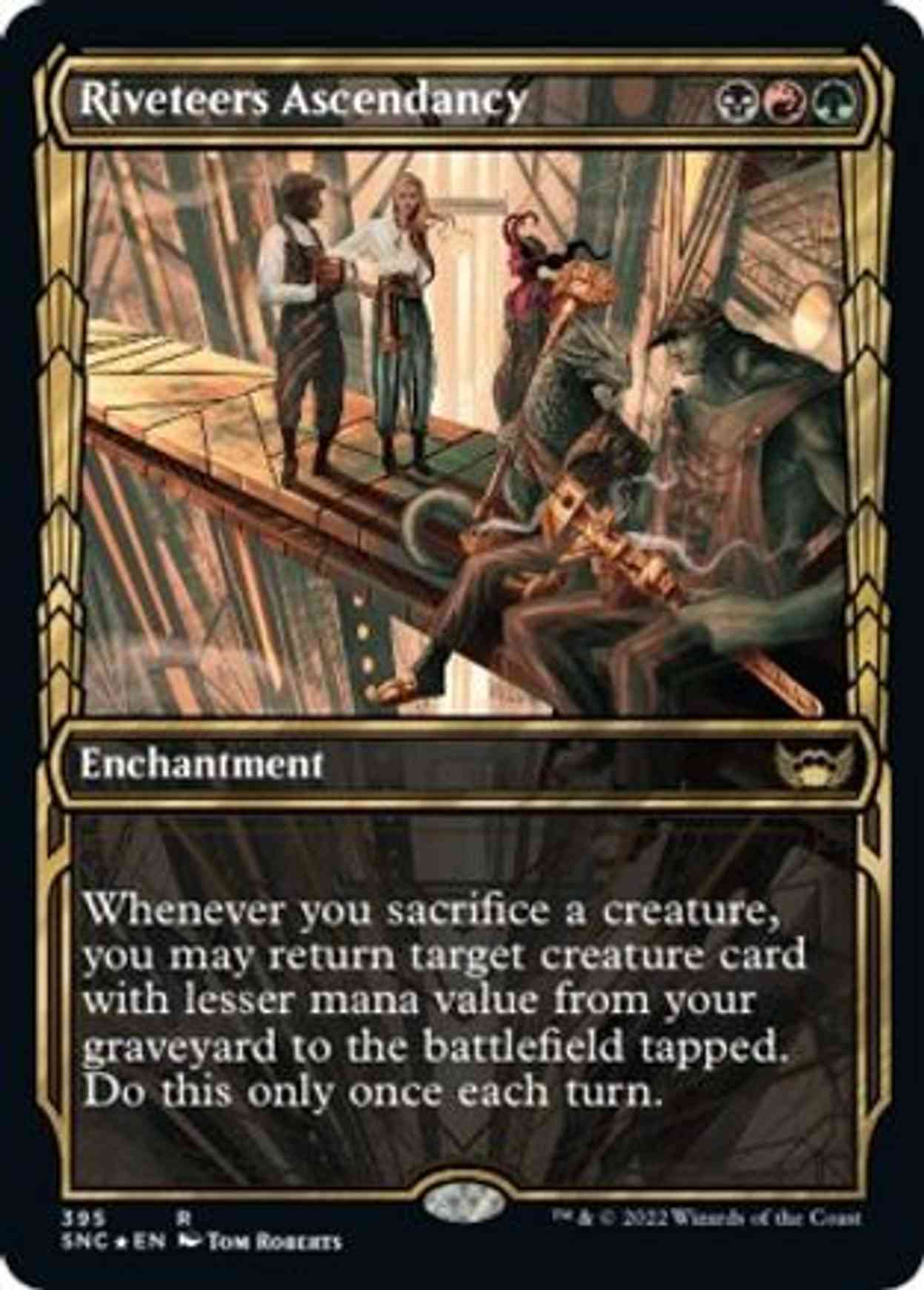 Riveteers Ascendancy (Gilded Foil) magic card front