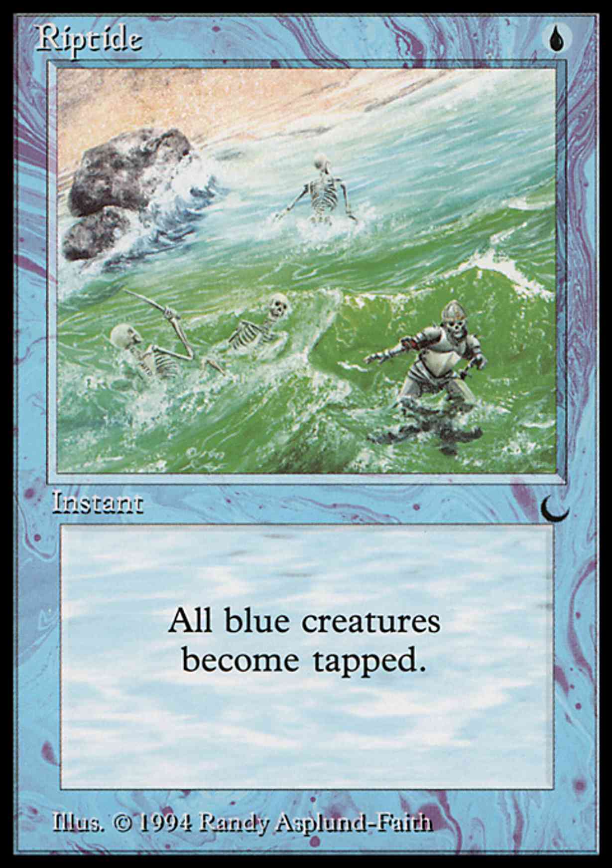 Riptide magic card front